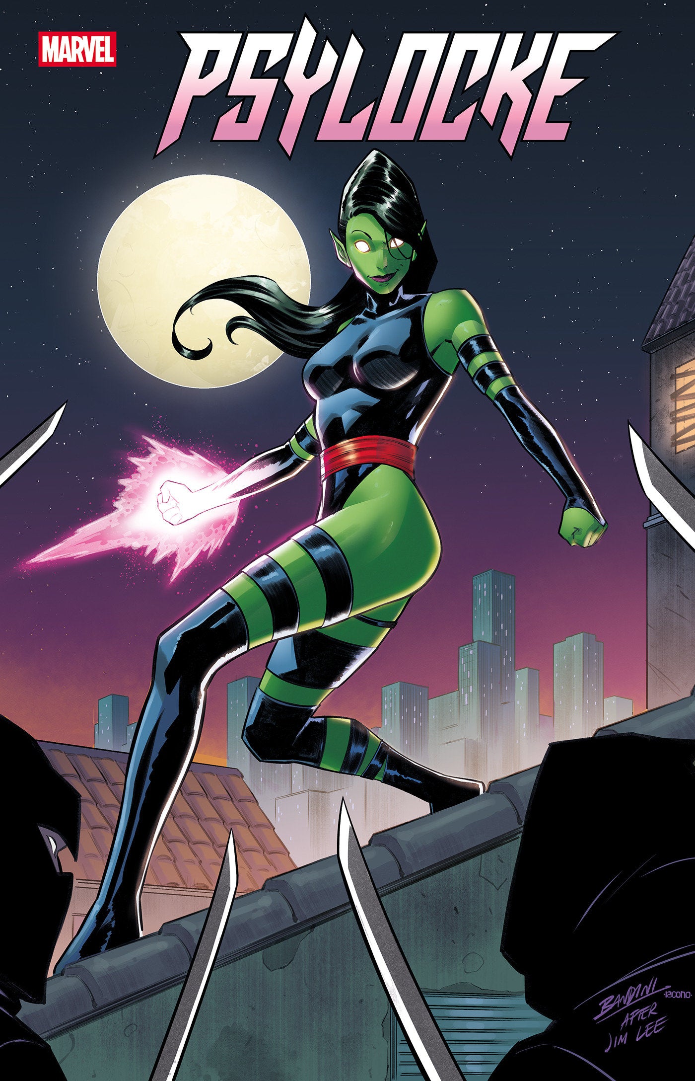Psylocke #7 Michele Bandini Impossible! Variant | L.A. Mood Comics and Games