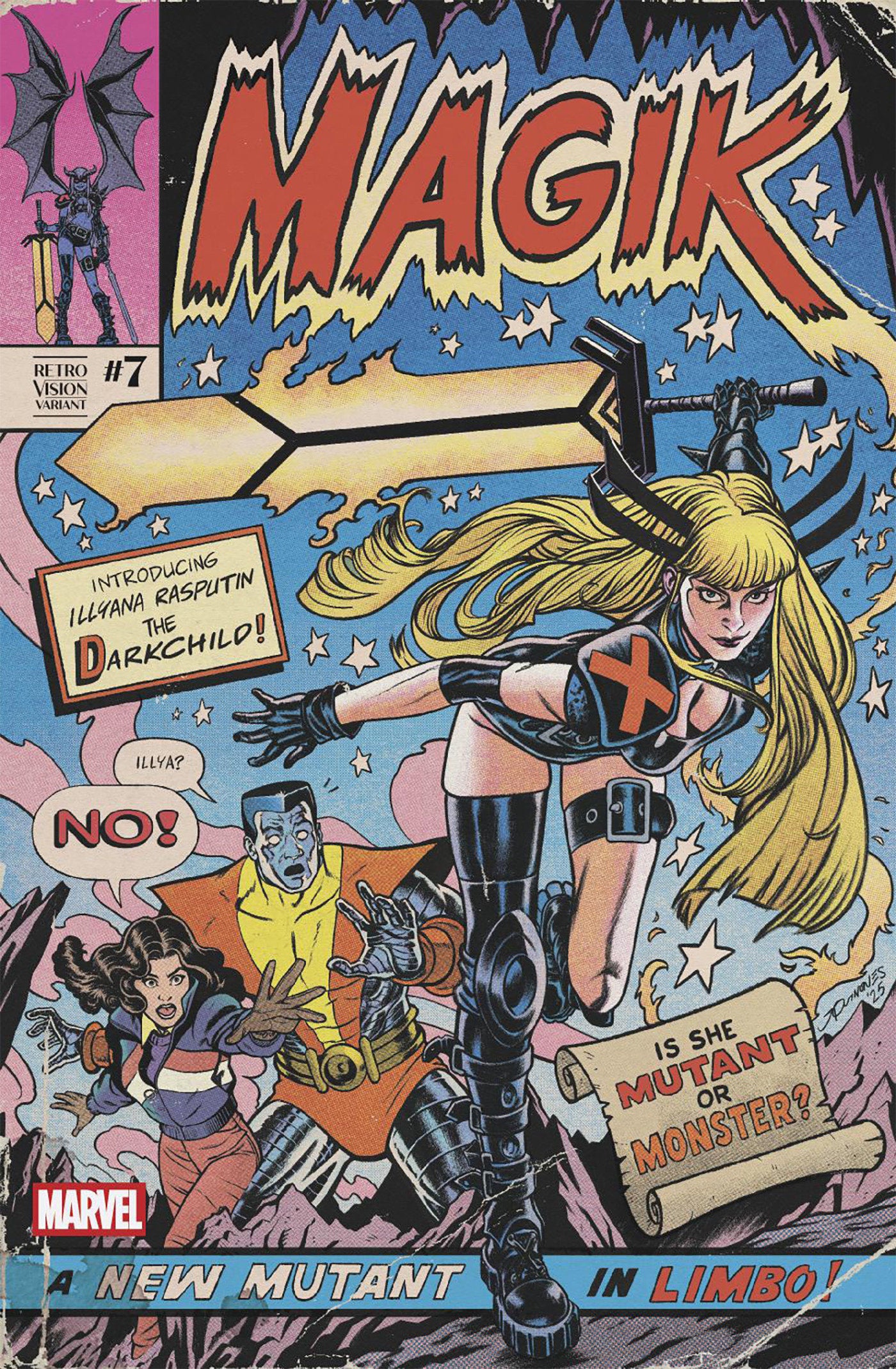Magik #7 Joe Quinones Retrovision Variant | L.A. Mood Comics and Games