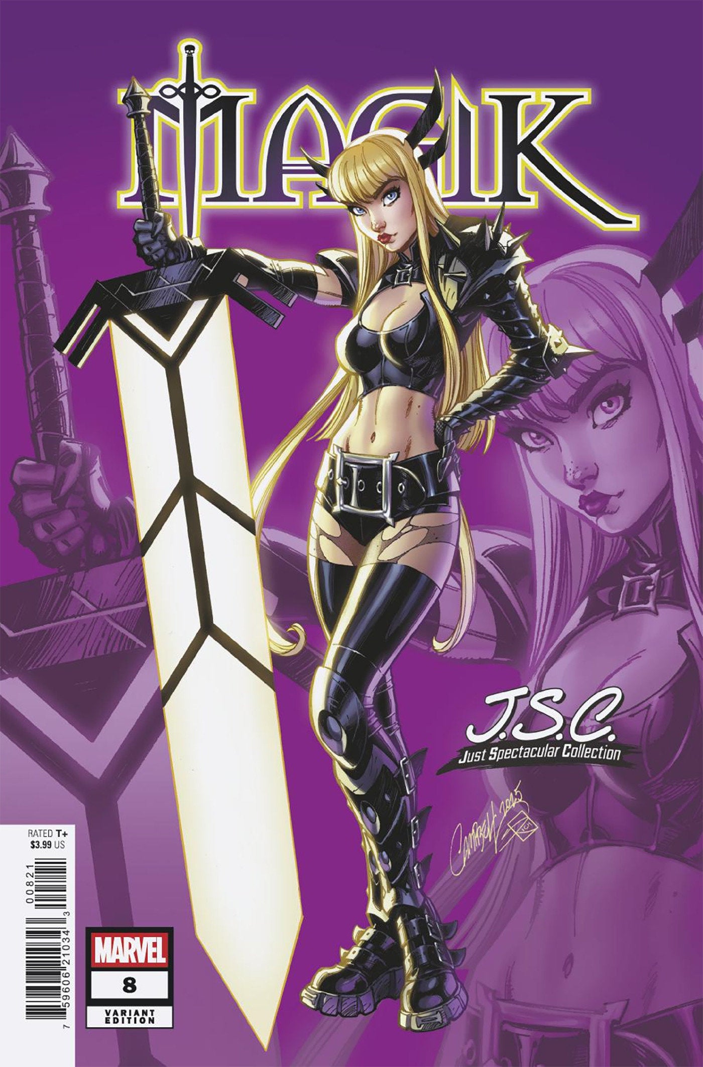 Magik #8 J. Scott Campbell Just Spectacular Collection Variant | L.A. Mood Comics and Games