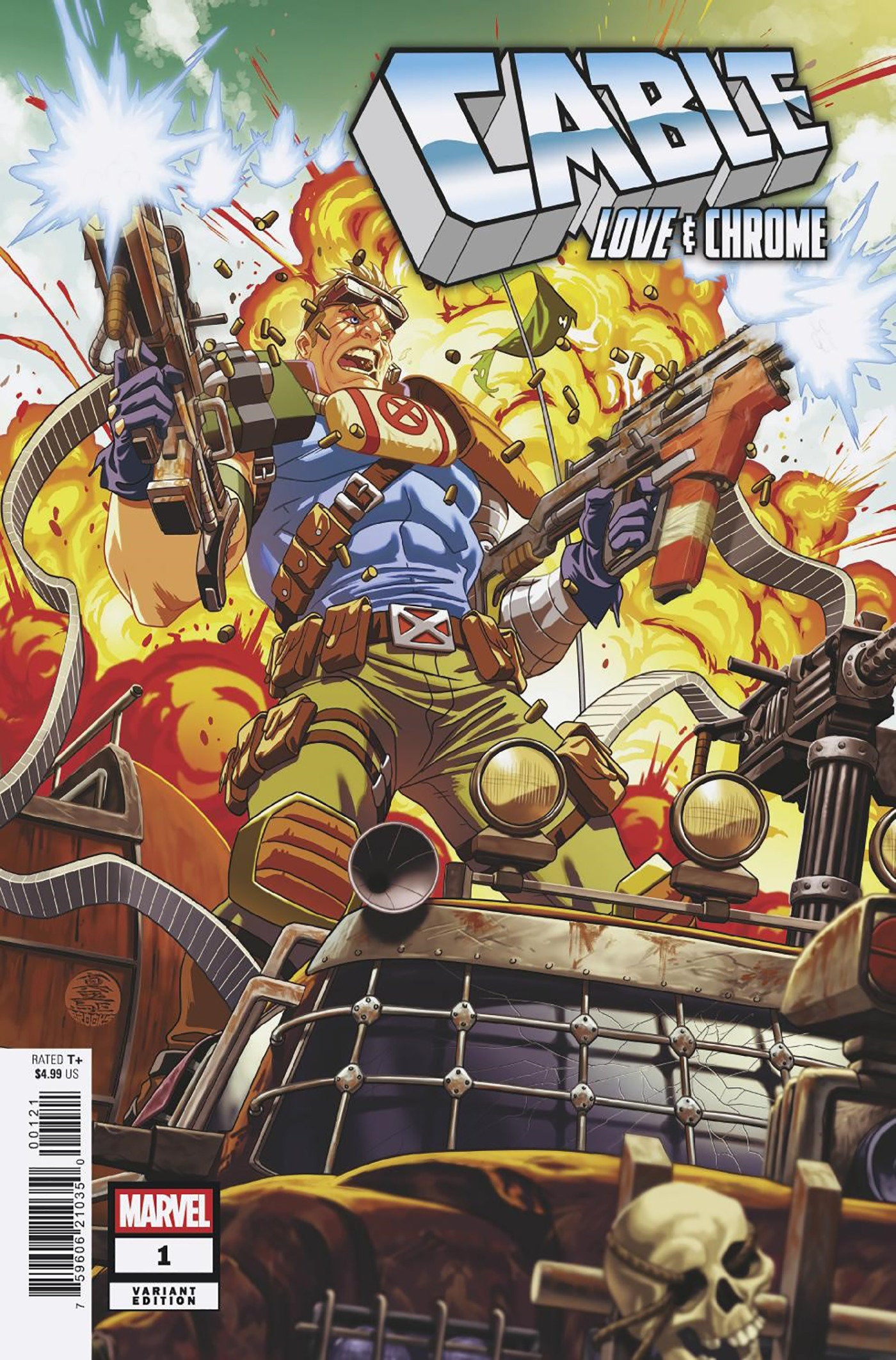 Cable: Love And Chrome #1 Mark Brooks Variant | L.A. Mood Comics and Games