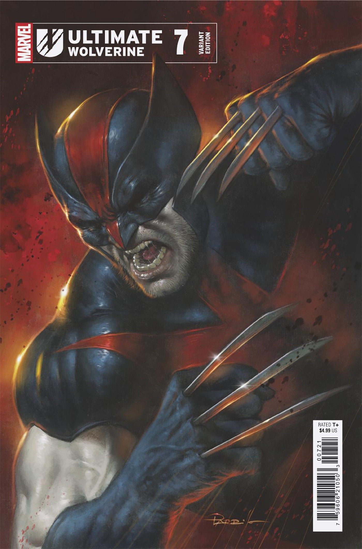 Ultimate Wolverine #7 Lucio Parrillo Variant | L.A. Mood Comics and Games
