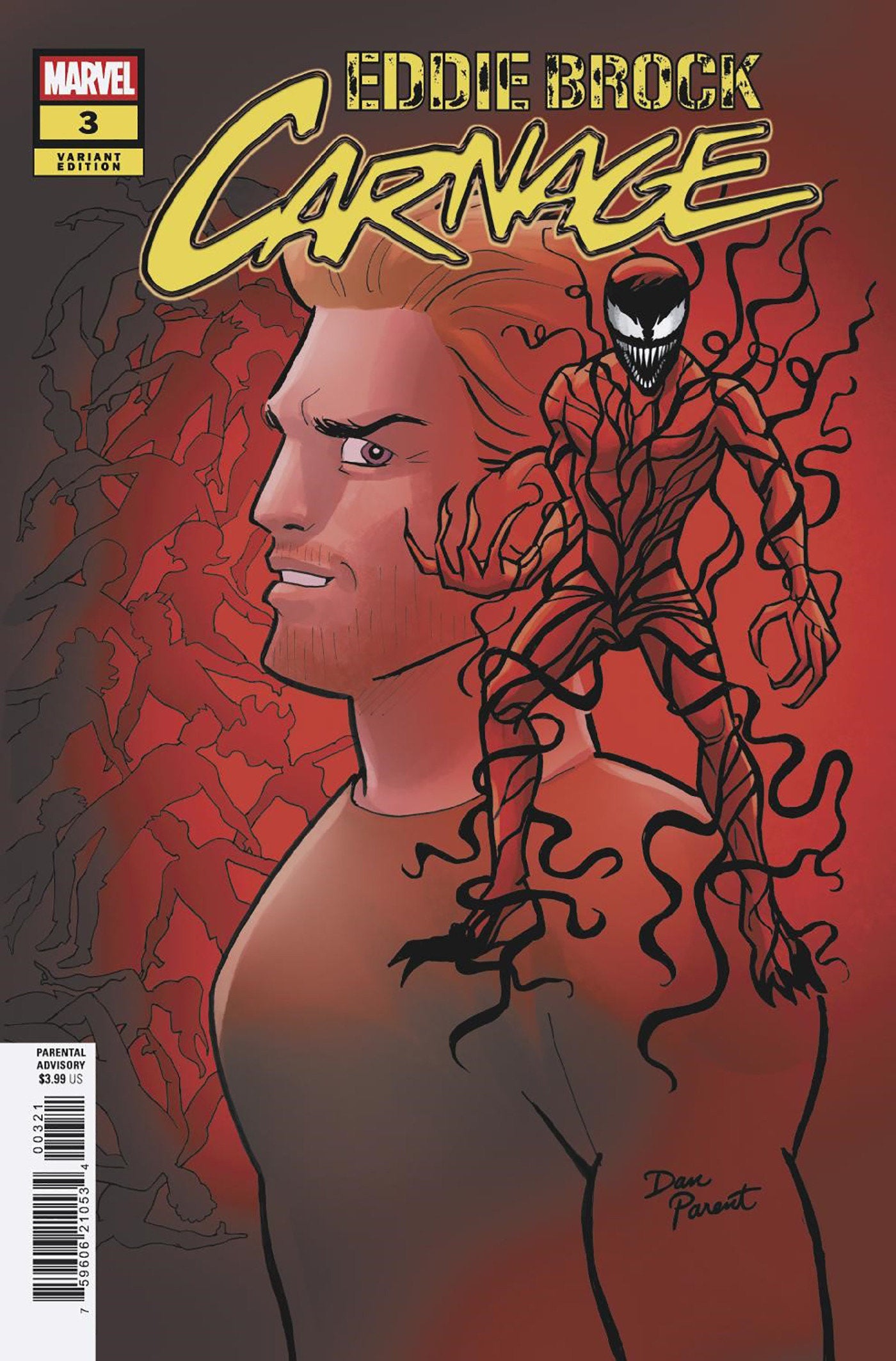 Eddie Brock Carnage #3 Dan Parent Variant | L.A. Mood Comics and Games