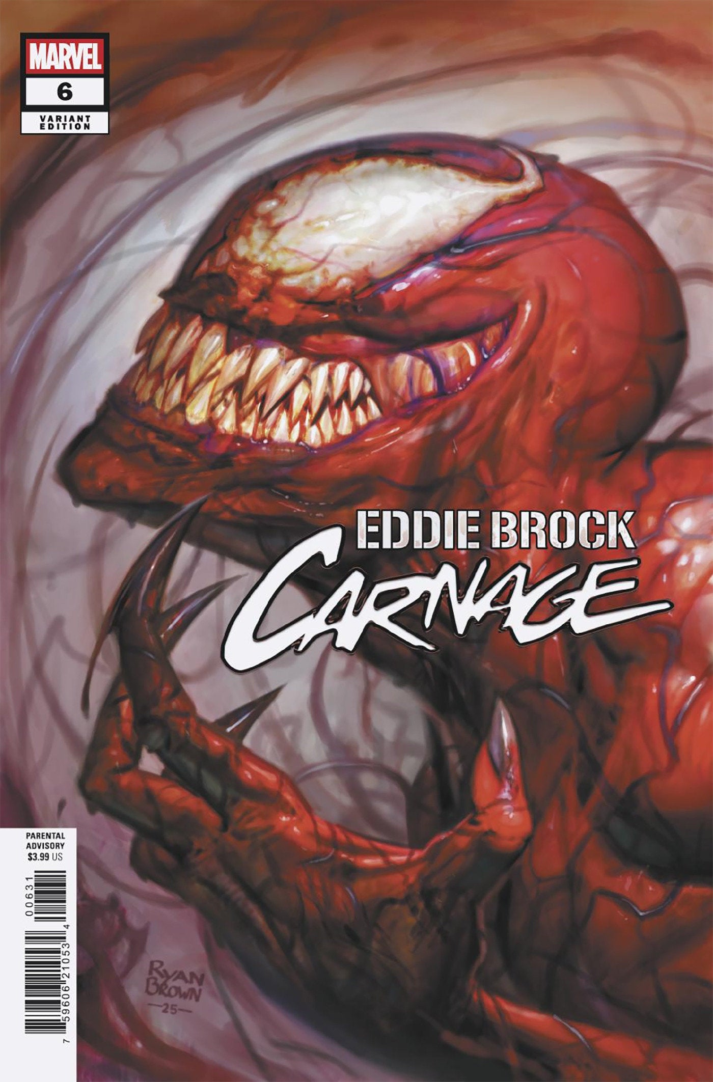 Eddie Brock: Carnage #6 Ryan Brown Variant | L.A. Mood Comics and Games