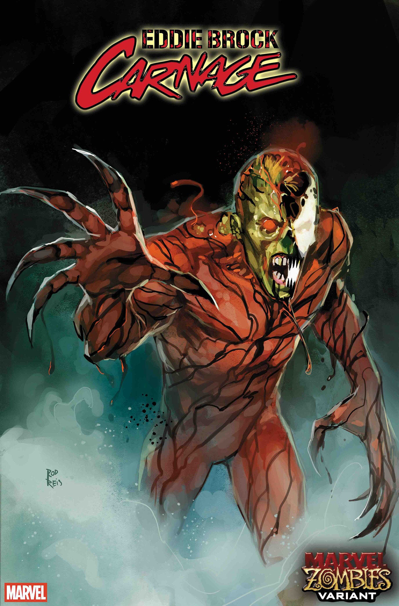 Eddie Brock: Carnage #9 Rod Reis Marvel Zombies Variant | L.A. Mood Comics and Games