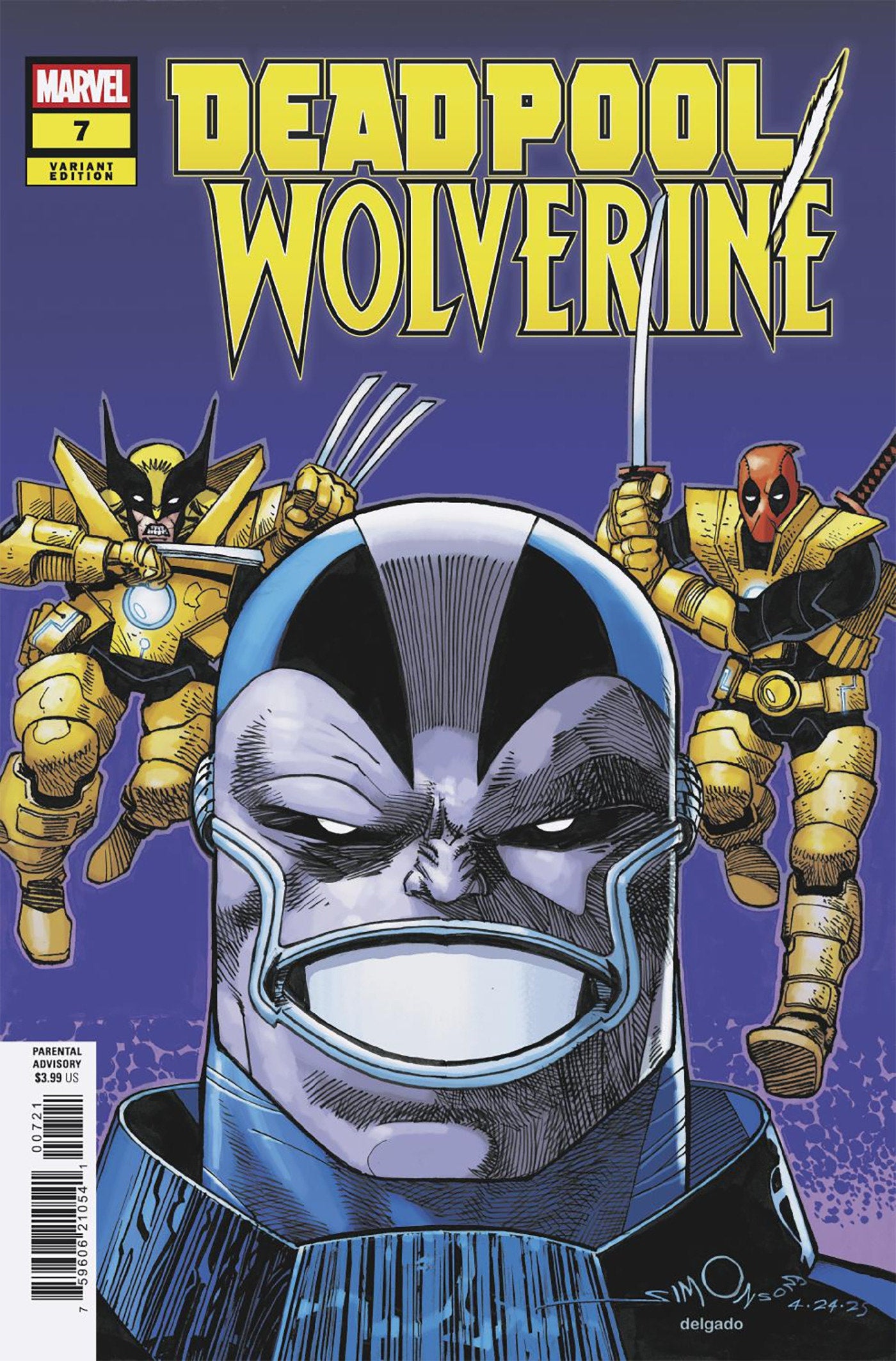 Deadpool/Wolverine #7 Walt Simonson Variant | L.A. Mood Comics and Games