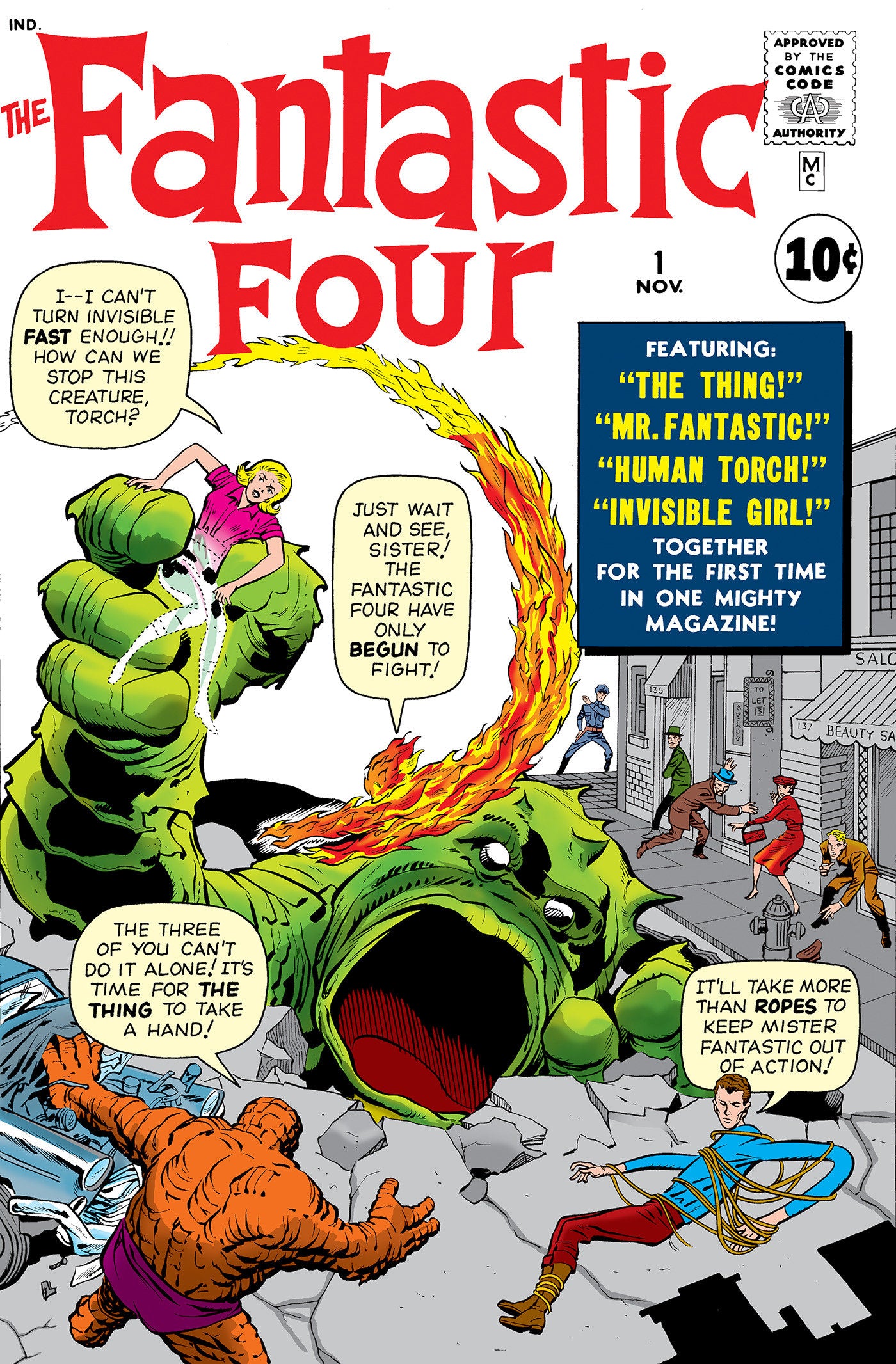 Fantastic Four #1 Facsimile Edition [New Printing] | L.A. Mood Comics and Games