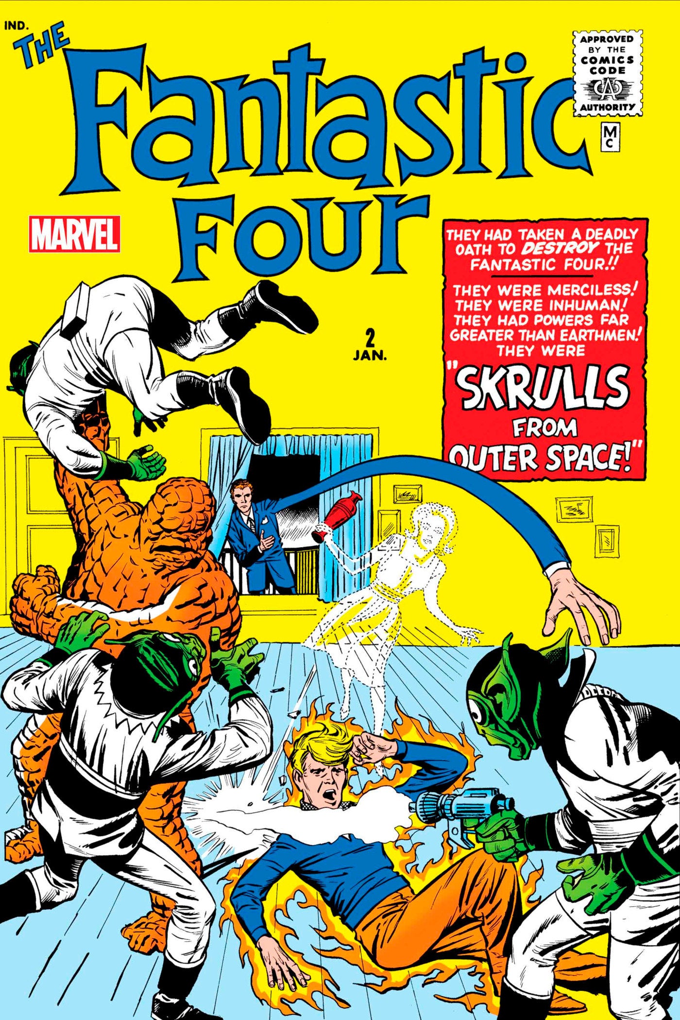 Fantastic Four #2 Facsimile Edition #2 | L.A. Mood Comics and Games