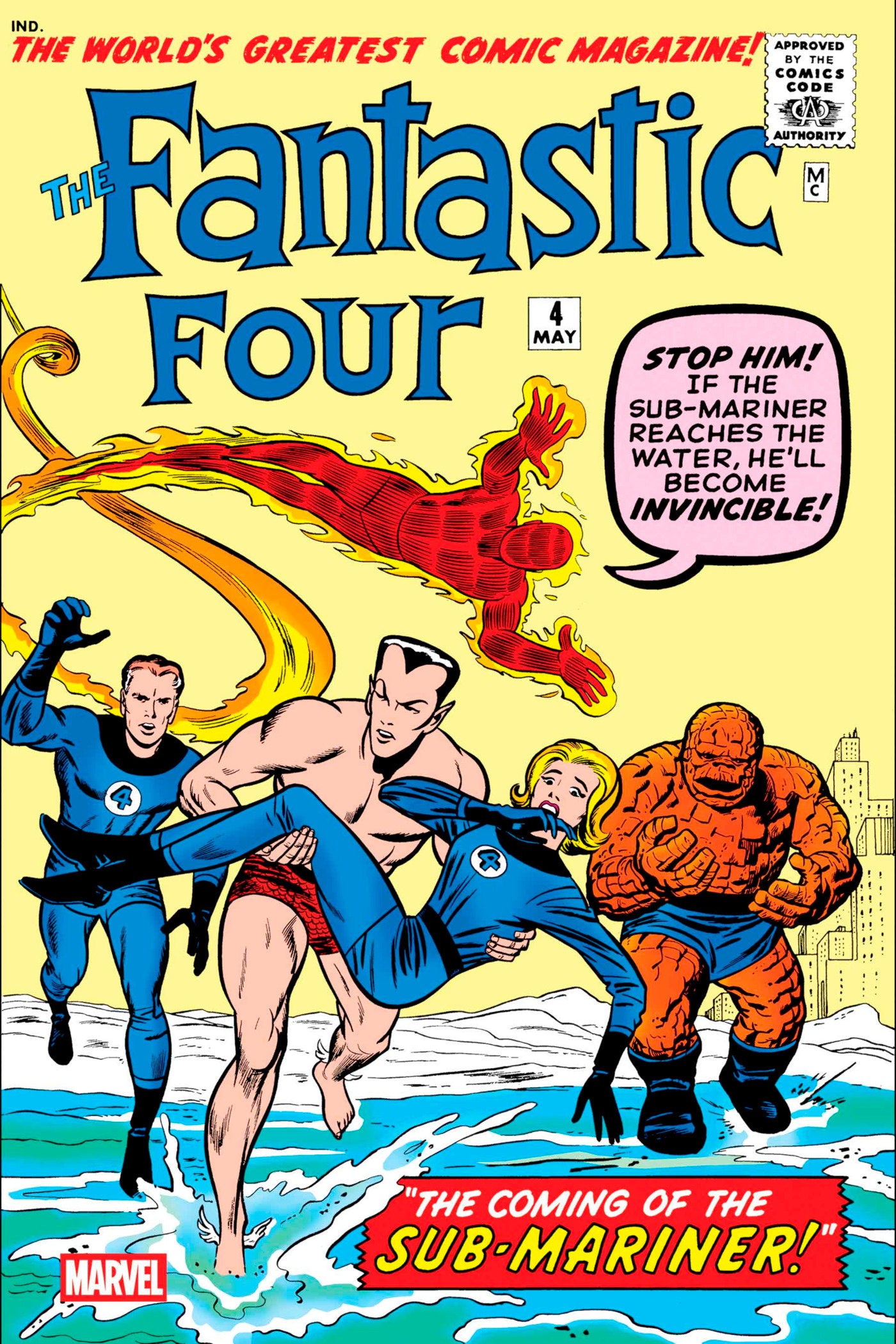Fantastic Four #4 Facsimile Edition | L.A. Mood Comics and Games