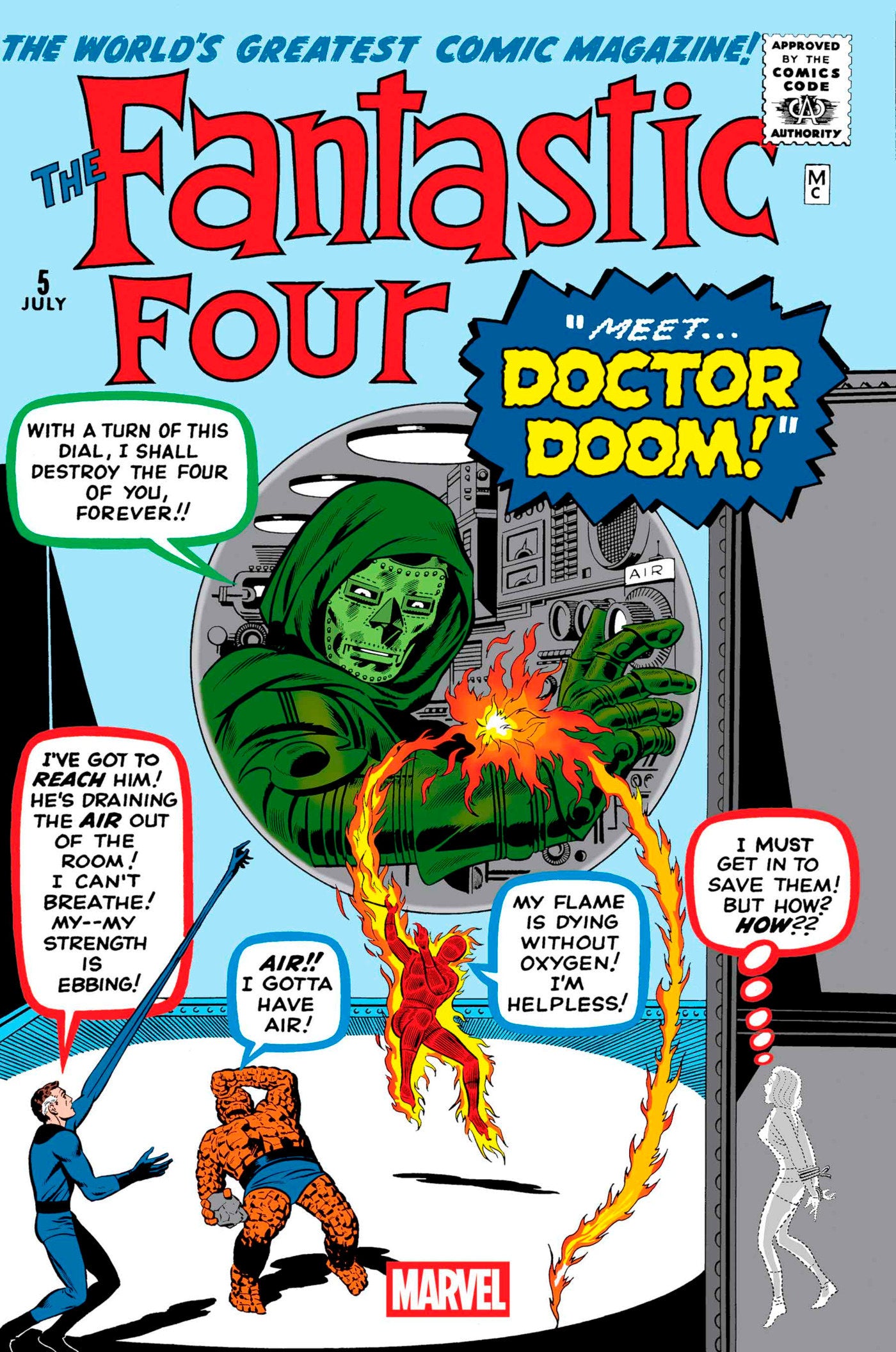 Fantastic Four #5 Facsimile Edition | L.A. Mood Comics and Games