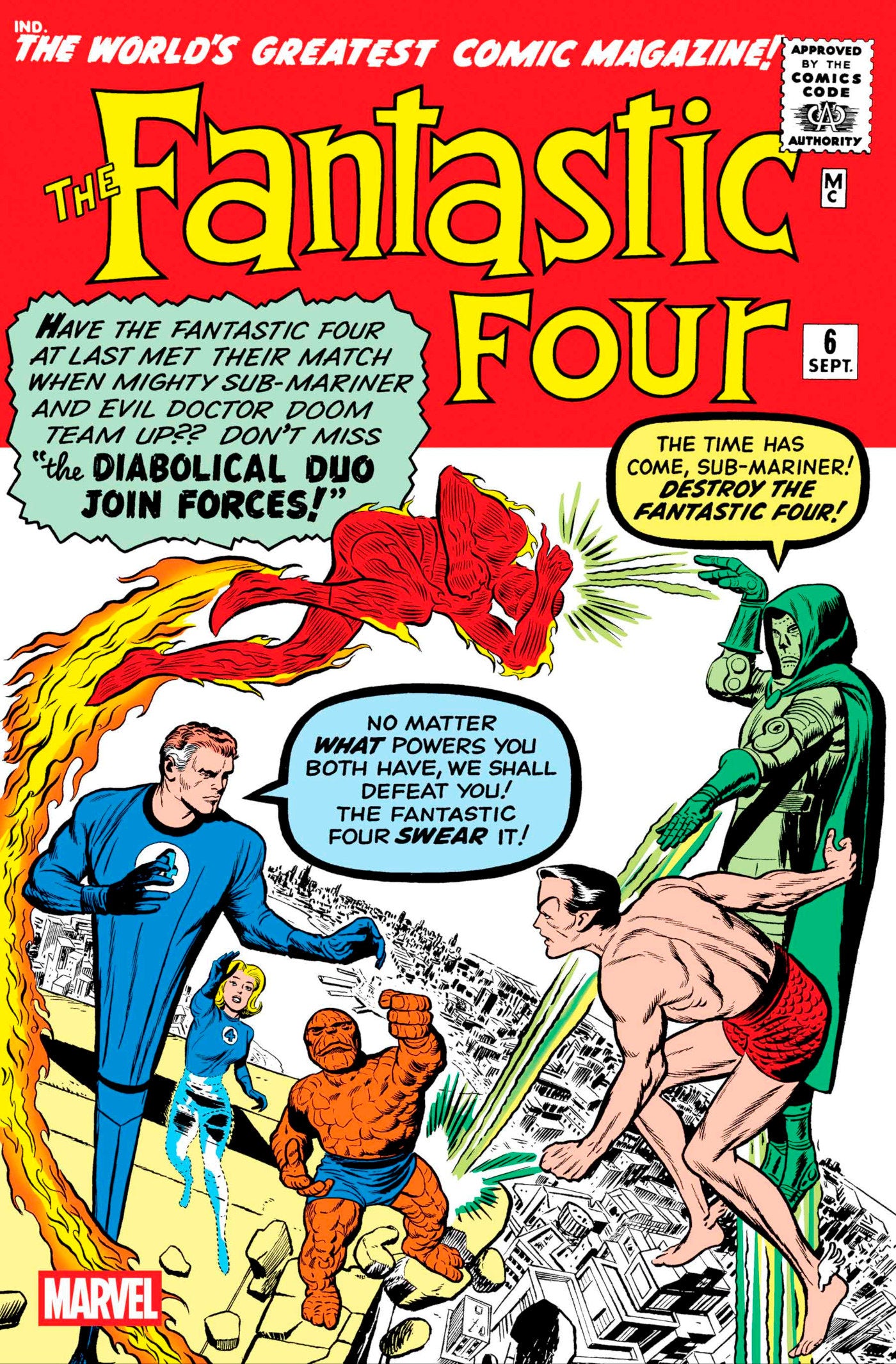 Fantastic Four #6 Facsimile Edition | L.A. Mood Comics and Games