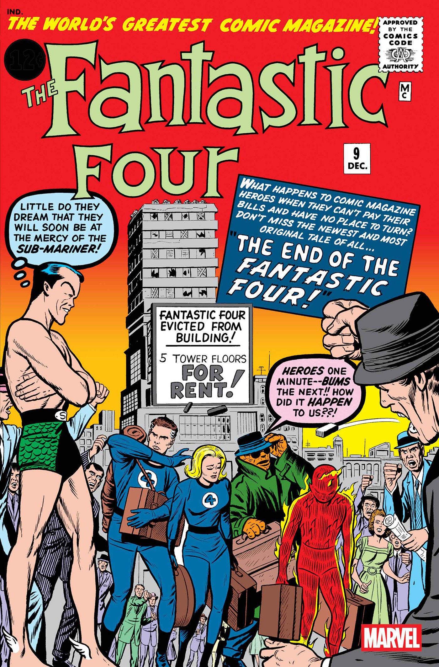 Fantastic Four #9 Facsimile Edition | L.A. Mood Comics and Games