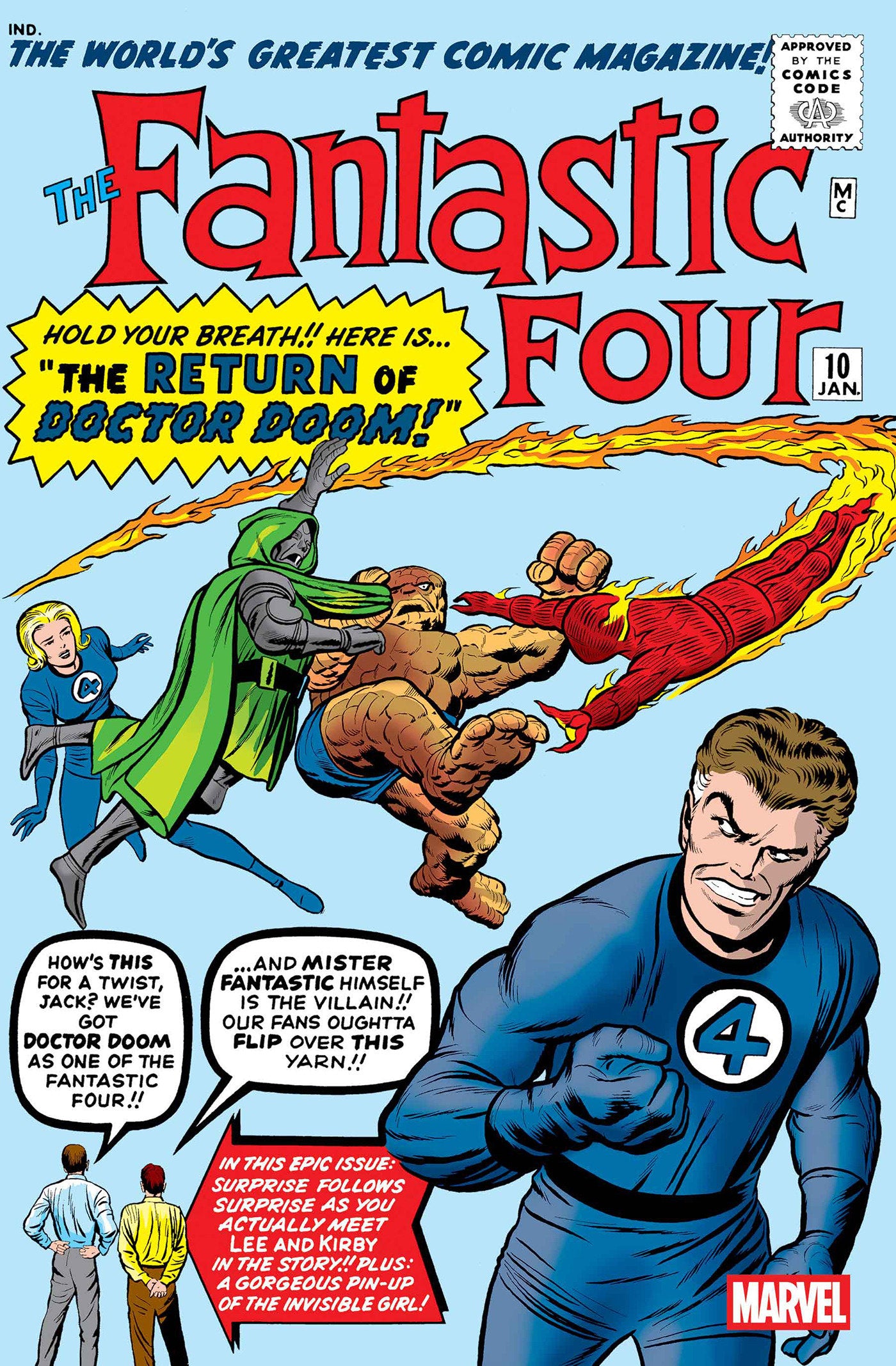 Fantastic Four #10 Facsimile Edition | L.A. Mood Comics and Games