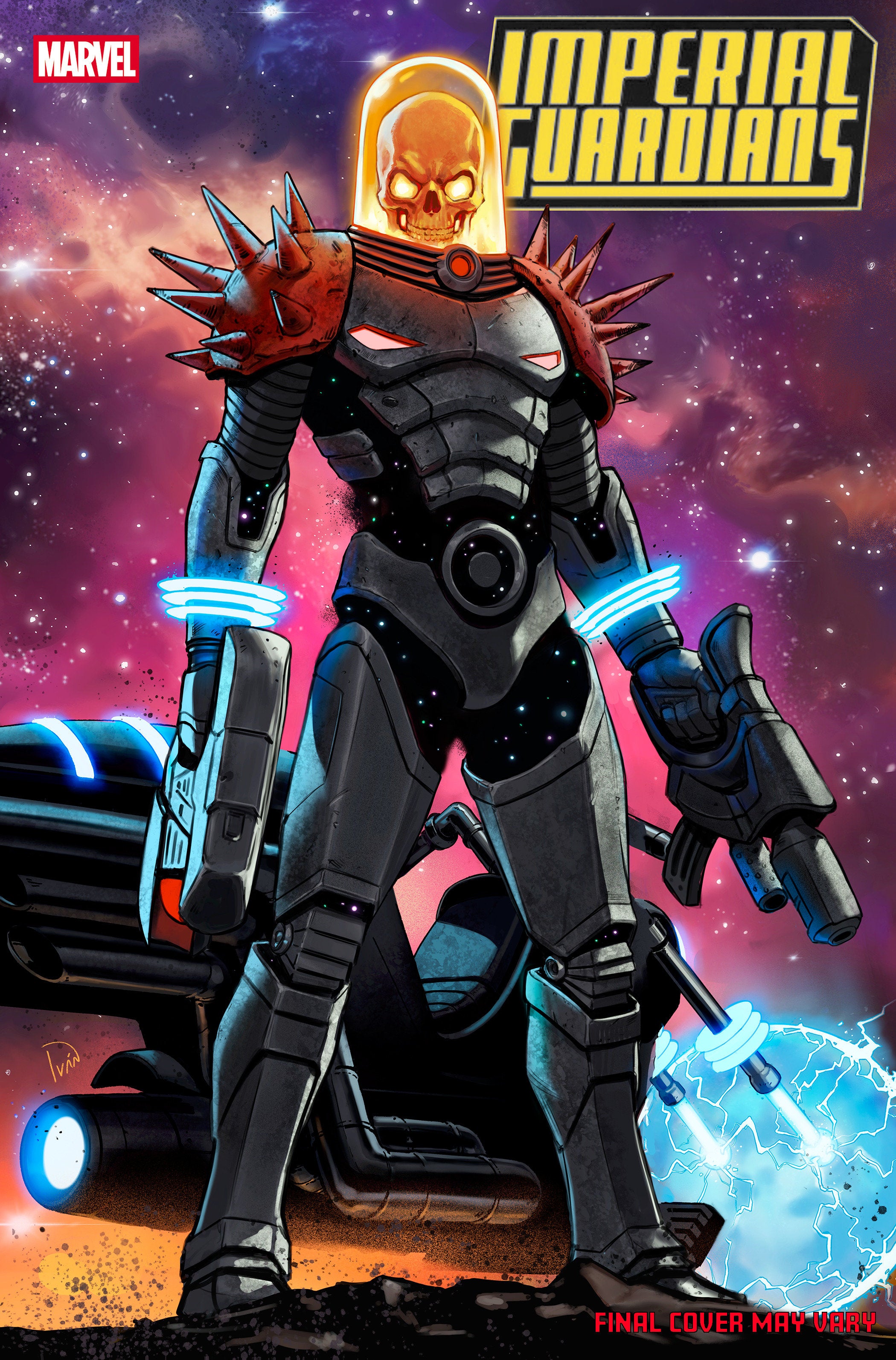 Imperial Guardians #1 Ivan Talavera Cosmic Ghost Rider Variant | L.A. Mood Comics and Games