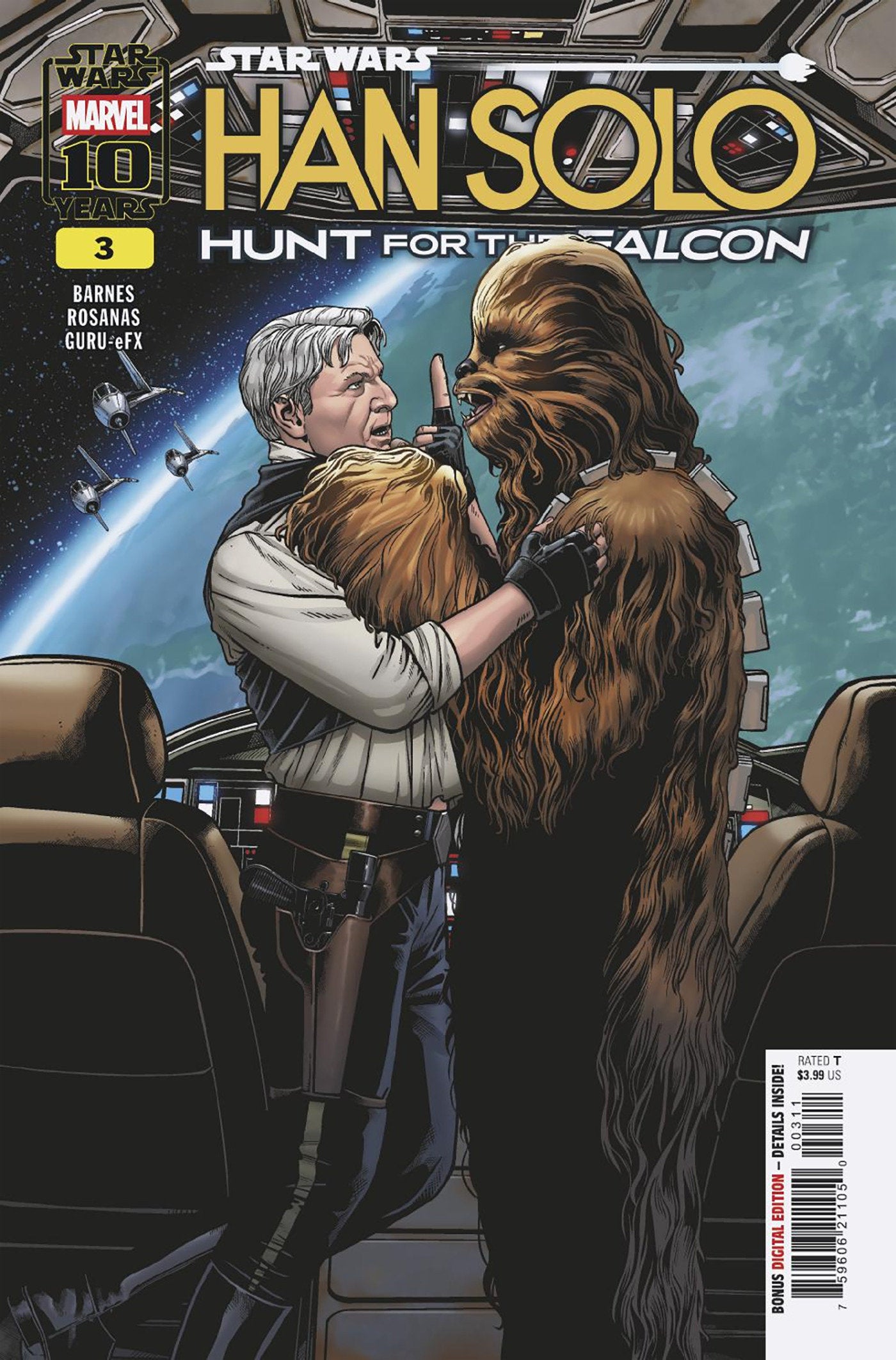 Star Wars: Han Solo   Hunt For The Falcon #3 | L.A. Mood Comics and Games