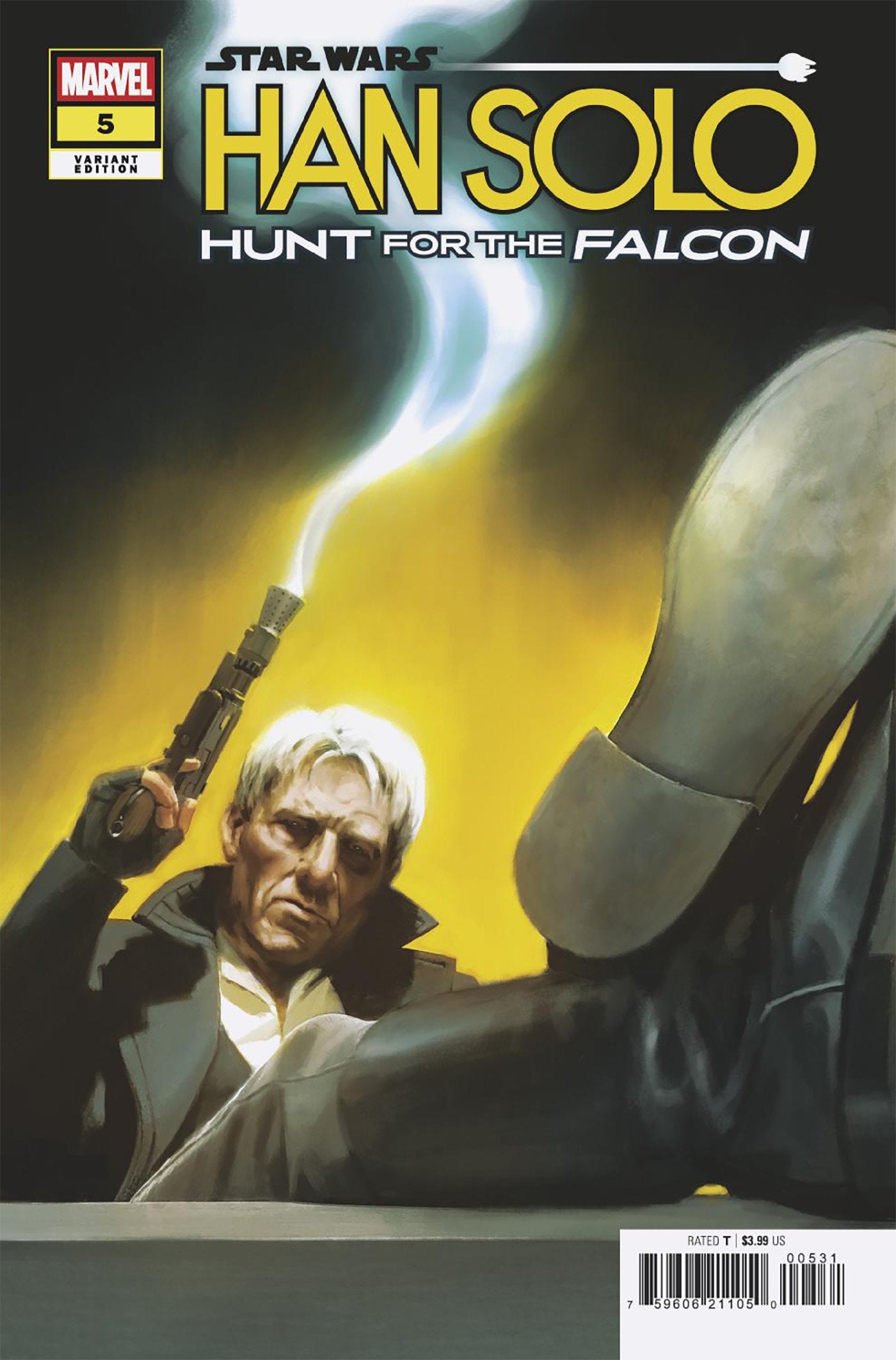 Star Wars: Han Solo   Hunt For The Falcon #5 Miguel Mercado Variant | L.A. Mood Comics and Games