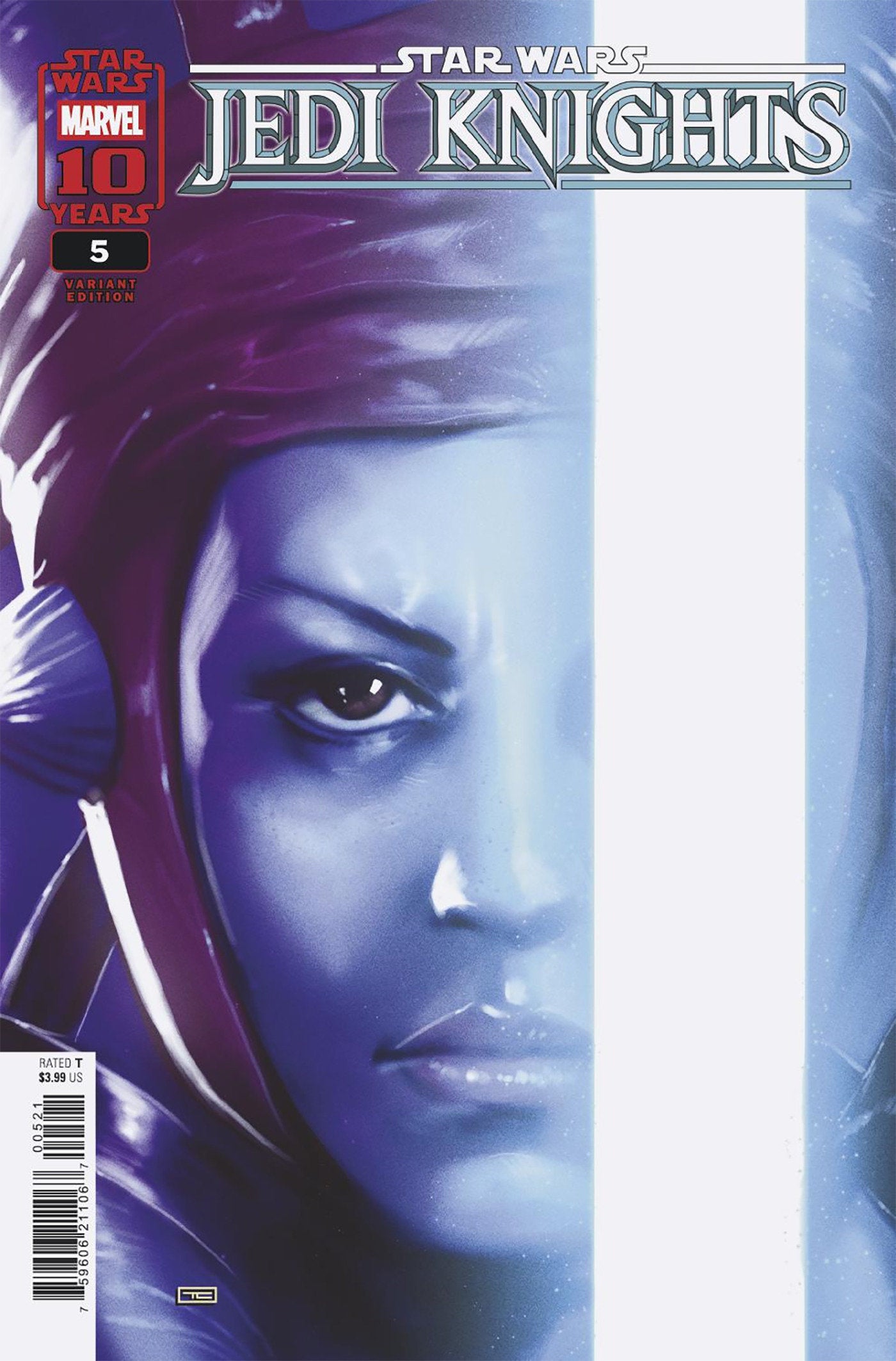 Star Wars: Jedi Knights #5 Taurin Clarke Lightsaber Variant | L.A. Mood Comics and Games