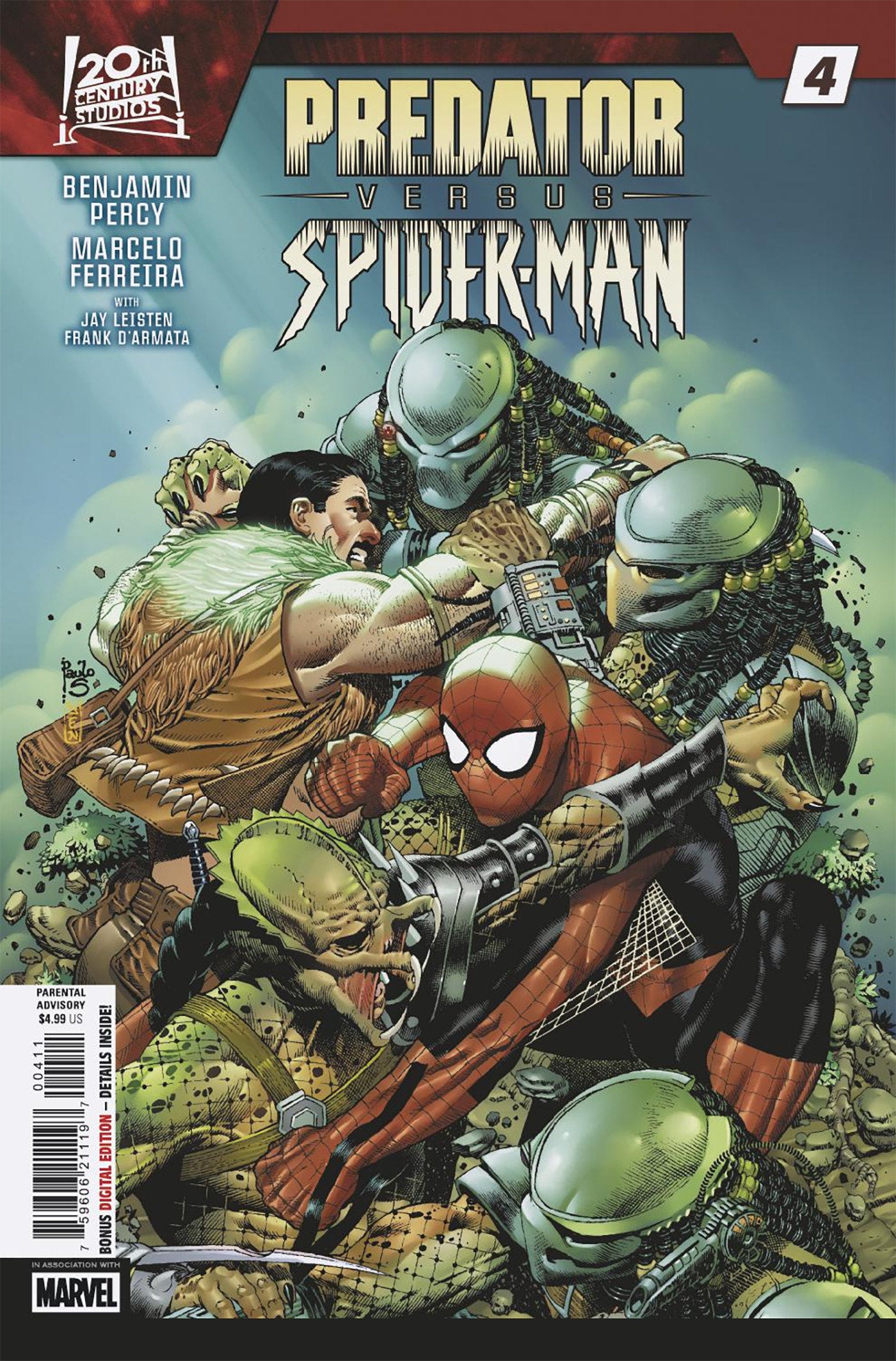 Predator vs. Spider-Man #4 | L.A. Mood Comics and Games