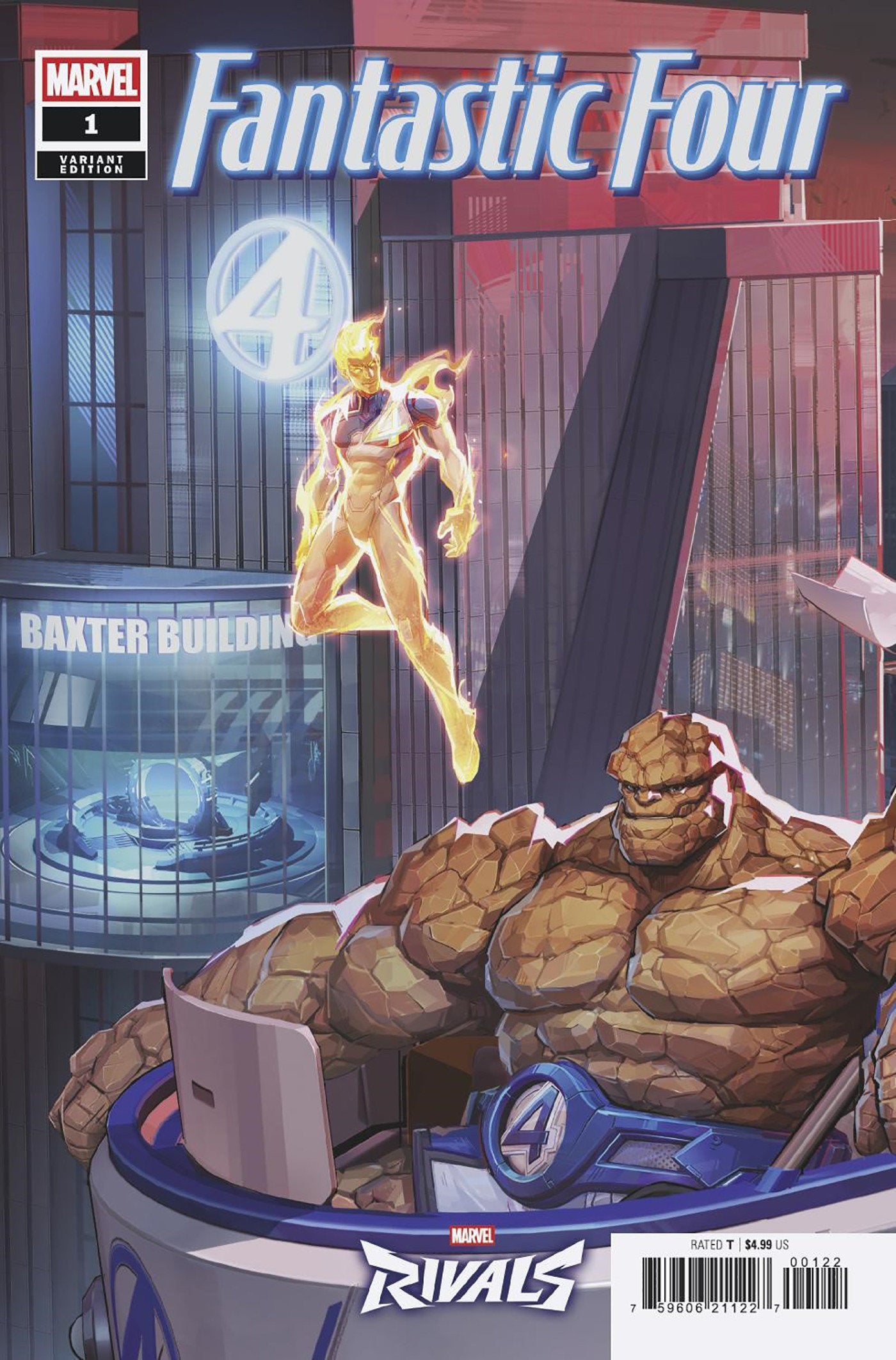 Fantastic Four #1 Netease Games Marvel Rivals 2-Part Connecting Variant | L.A. Mood Comics and Games