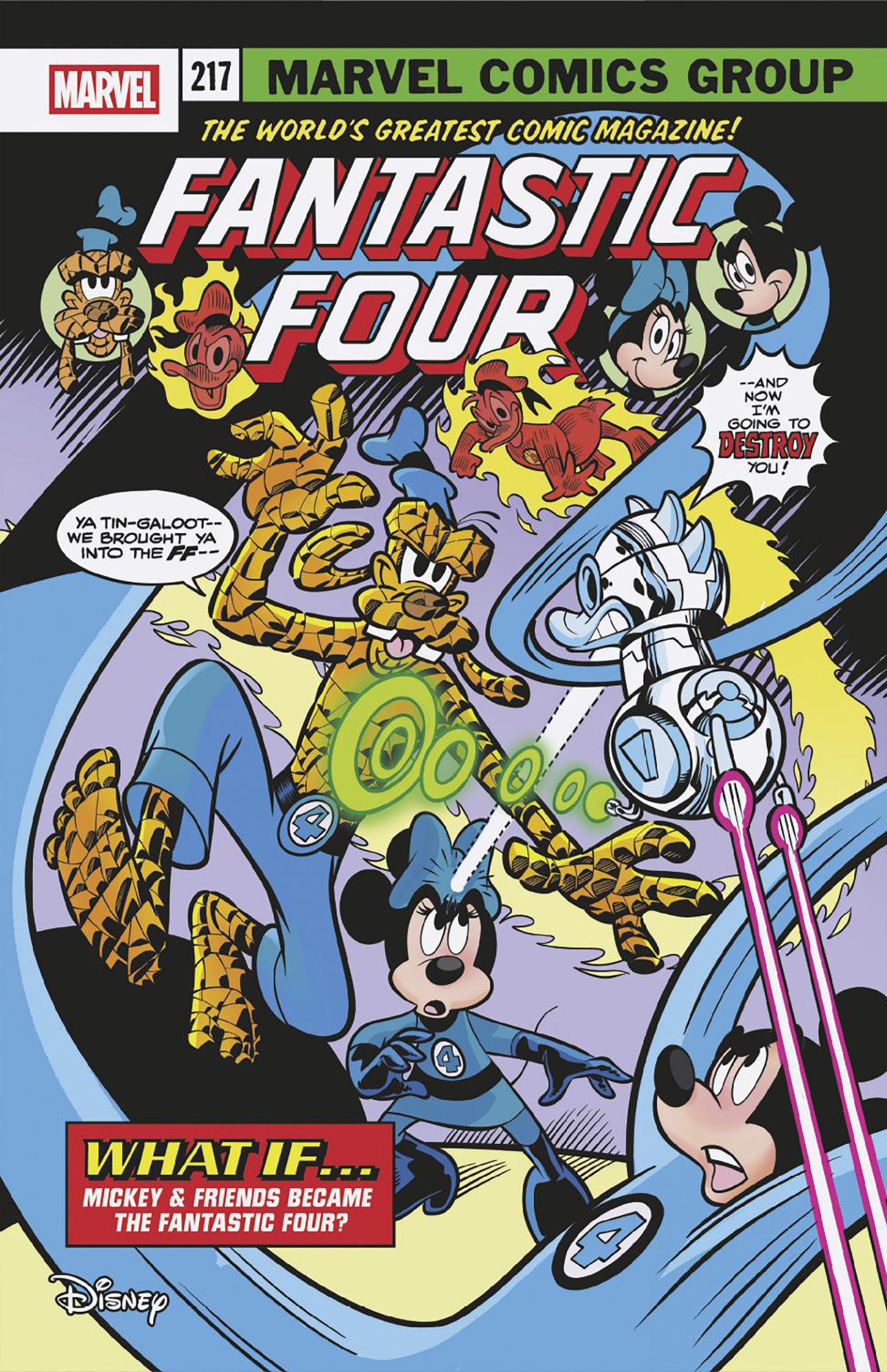 Fantastic Four #5 Marco Palazzi Disney What If? Fantastic Four Homage Variant | L.A. Mood Comics and Games