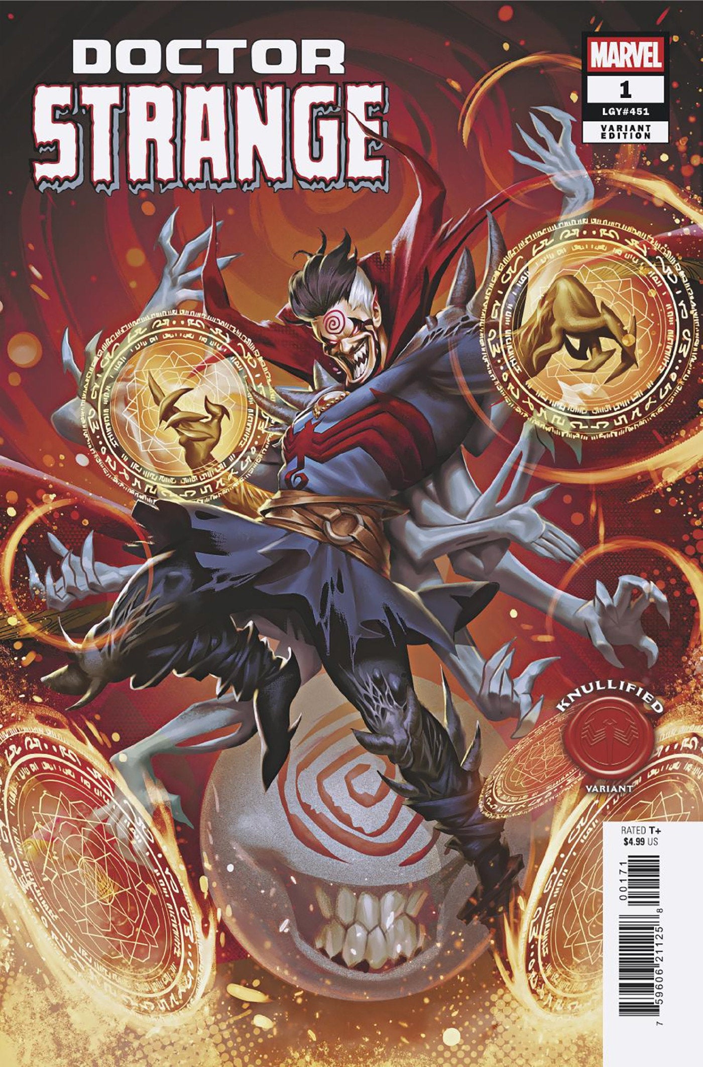 Doctor Strange #1 Mateus Manhanini Knullified Variant | L.A. Mood Comics and Games