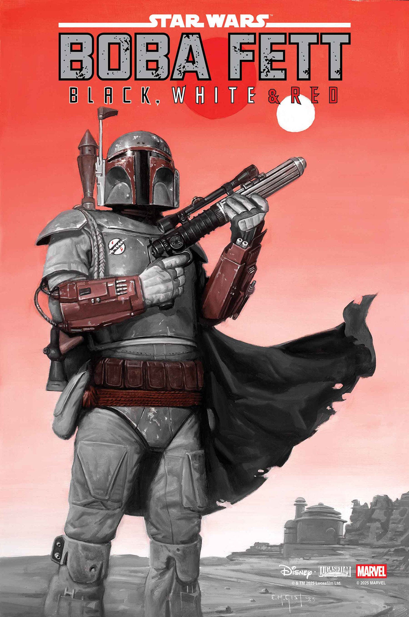 Star Wars: Boba Fett   Black, White & Red #3 | L.A. Mood Comics and Games