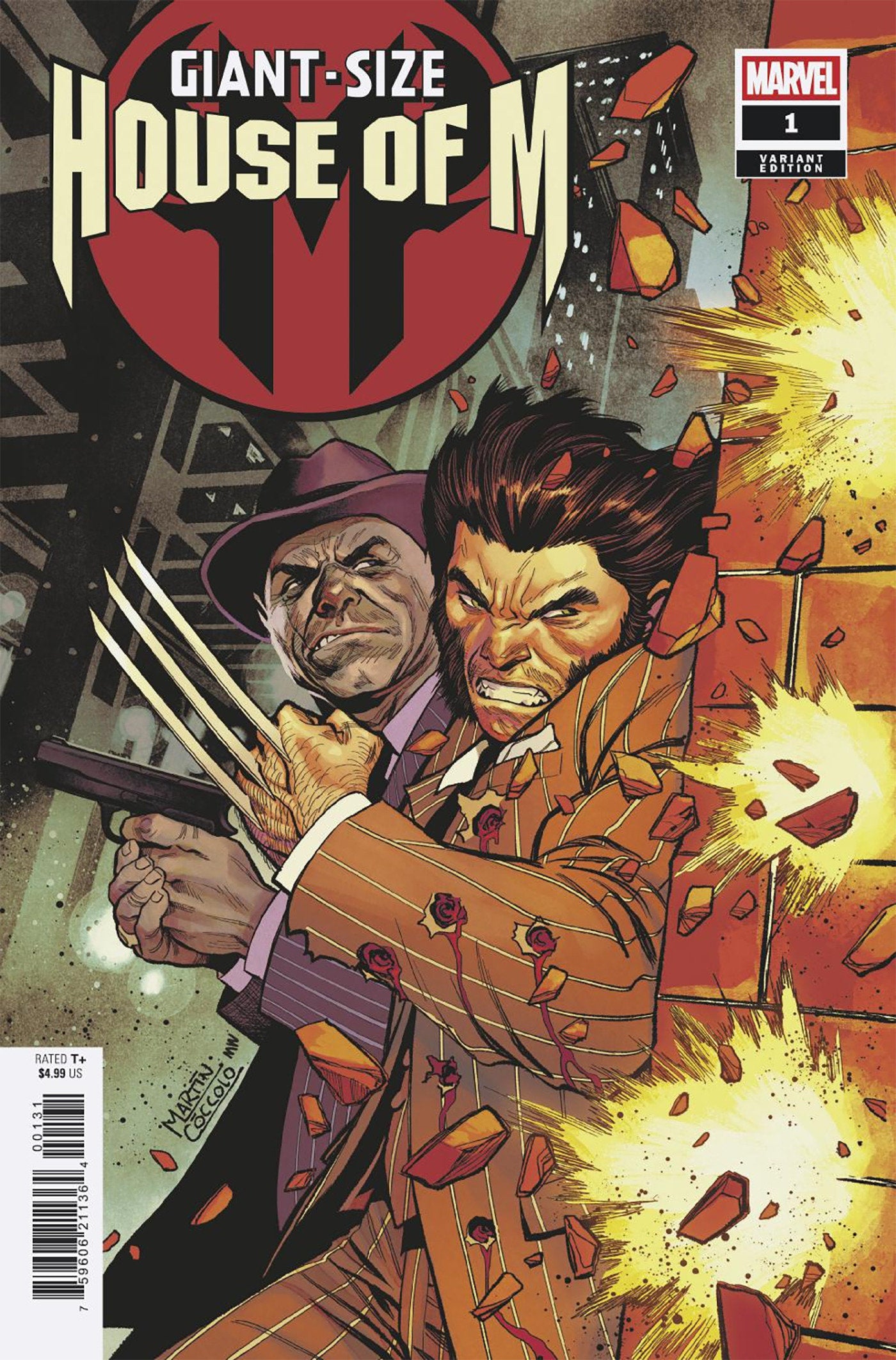 Giant-Size House Of M #1 Martin Coccolo Spoiler Variant | L.A. Mood Comics and Games