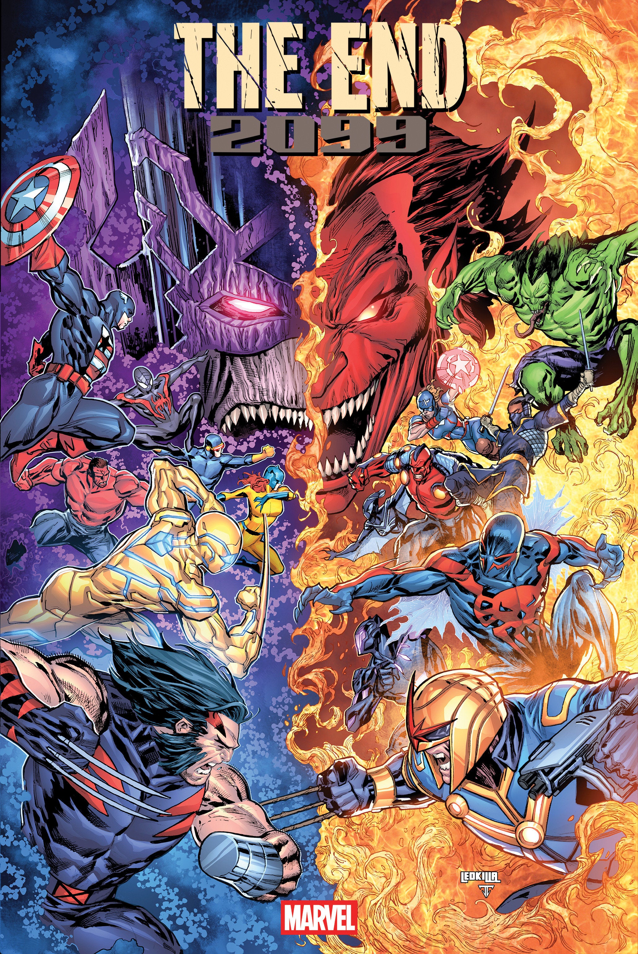 The End 2099 #1 Ken Lashley Battle Variant | L.A. Mood Comics and Games