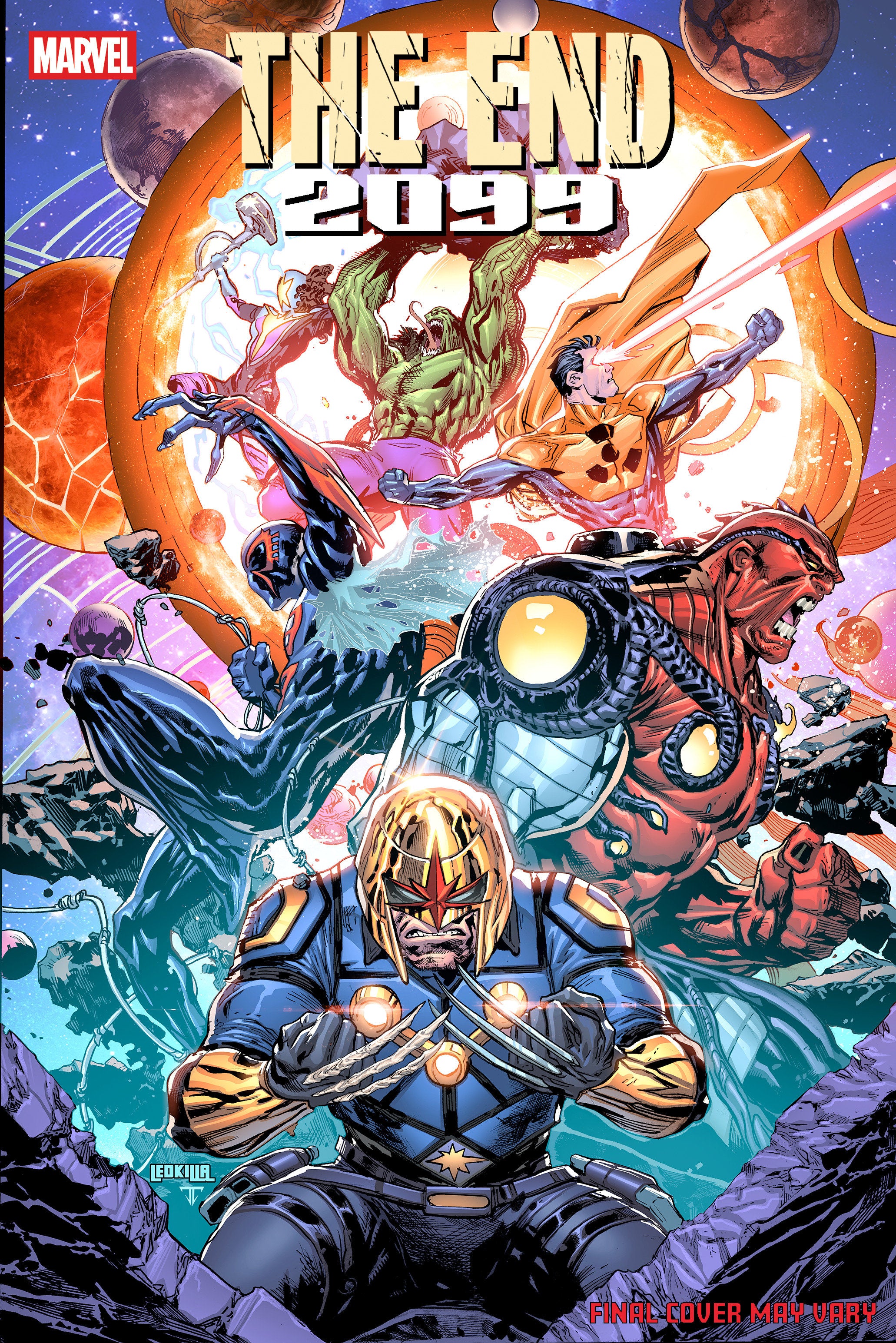 The End 2099 #4 Ken Lashley Battle Variant | L.A. Mood Comics and Games