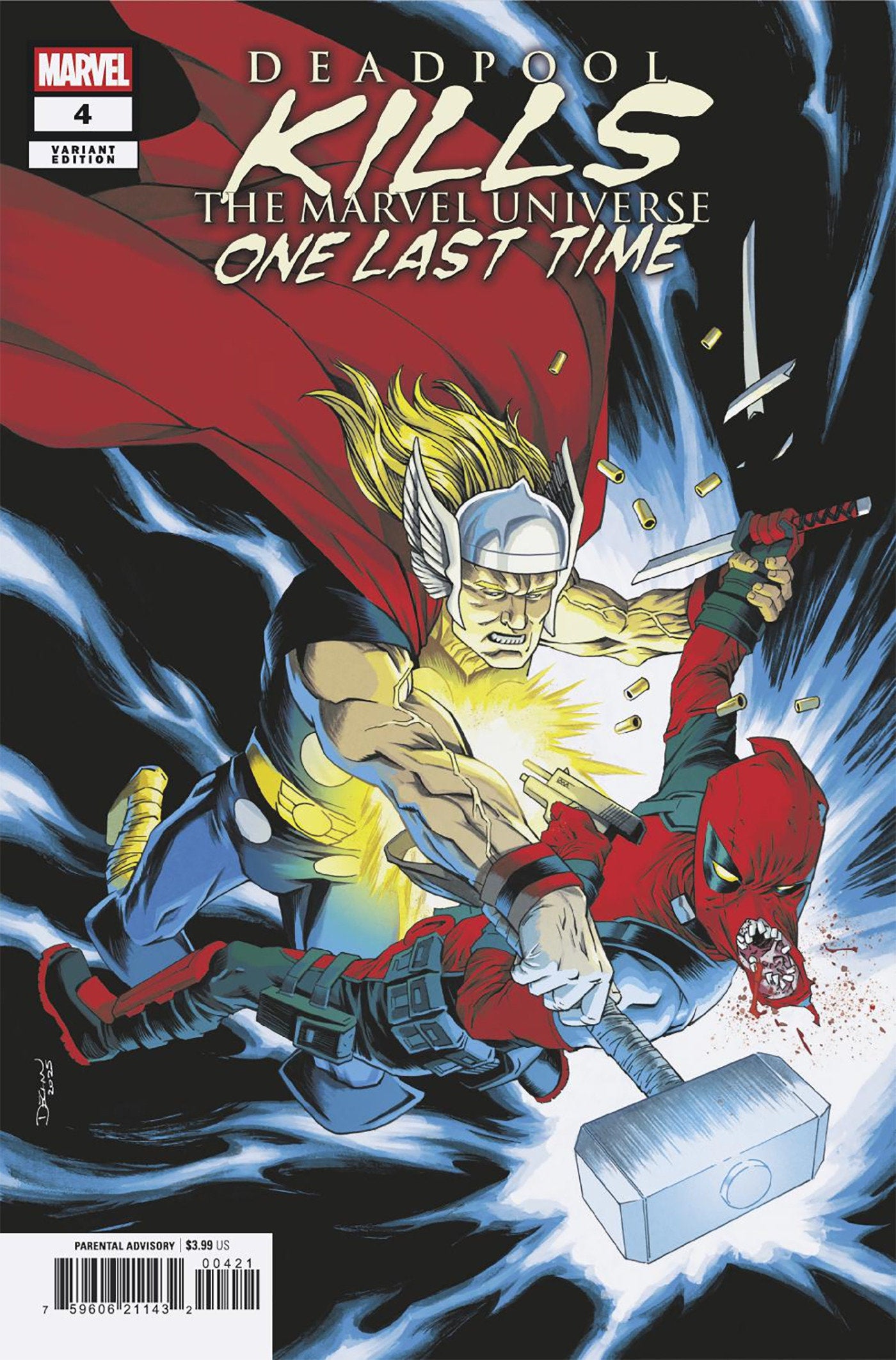 Deadpool Kills The Marvel Universe One Last Time #4 Declan Shalvey Variant | L.A. Mood Comics and Games