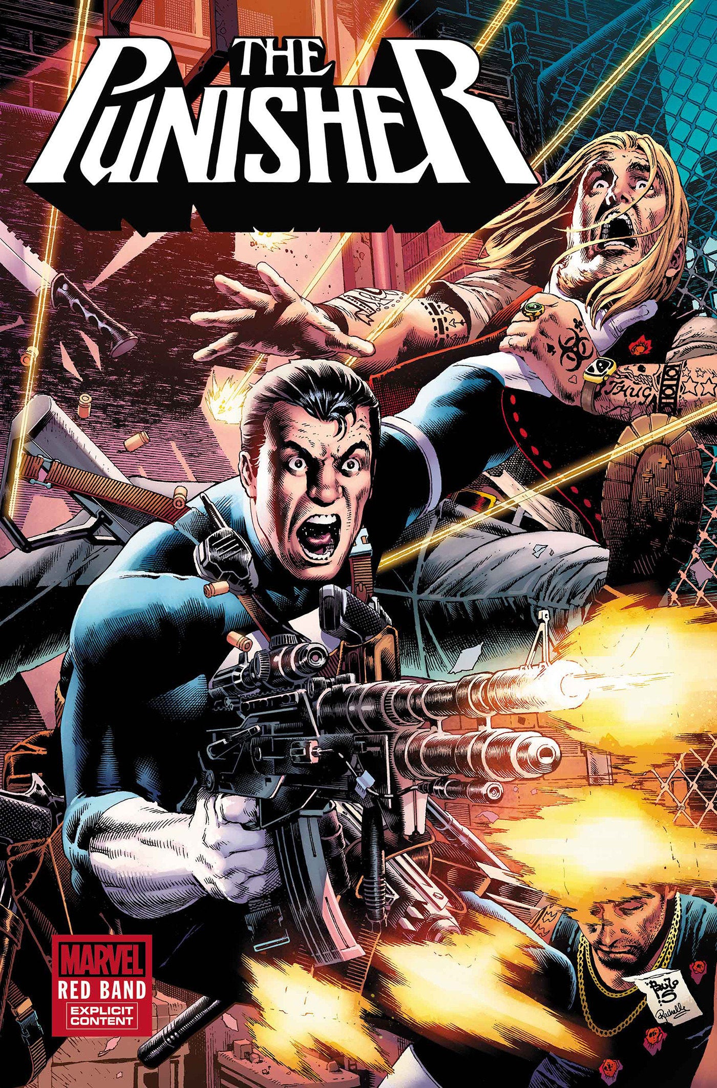 Punisher: Red Band #2 Paulo Siqueira Variant [Polybagged] | L.A. Mood Comics and Games
