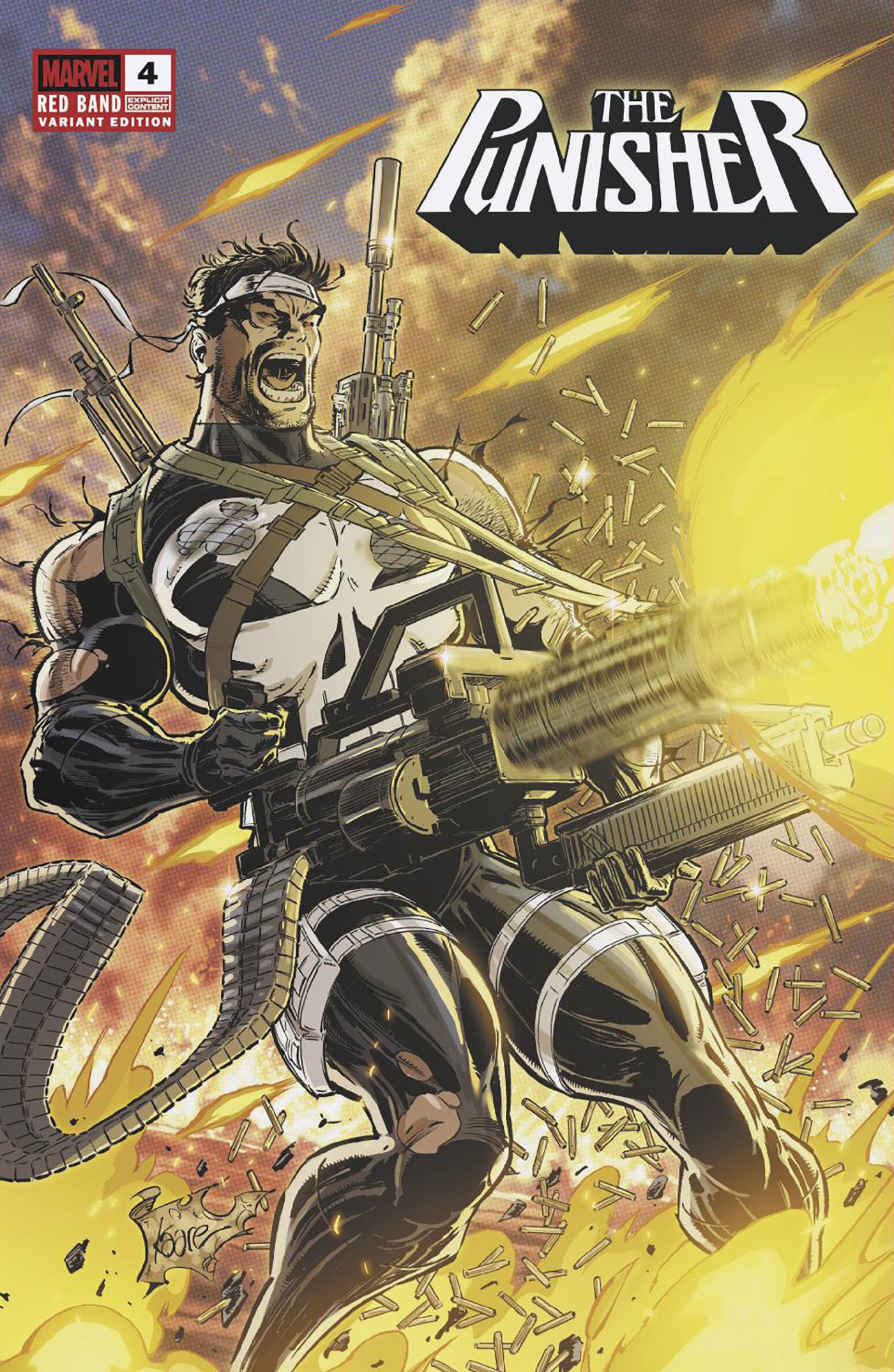 Punisher: Red Band #4 Kaare Andrews Variant [Polybagged] | L.A. Mood Comics and Games