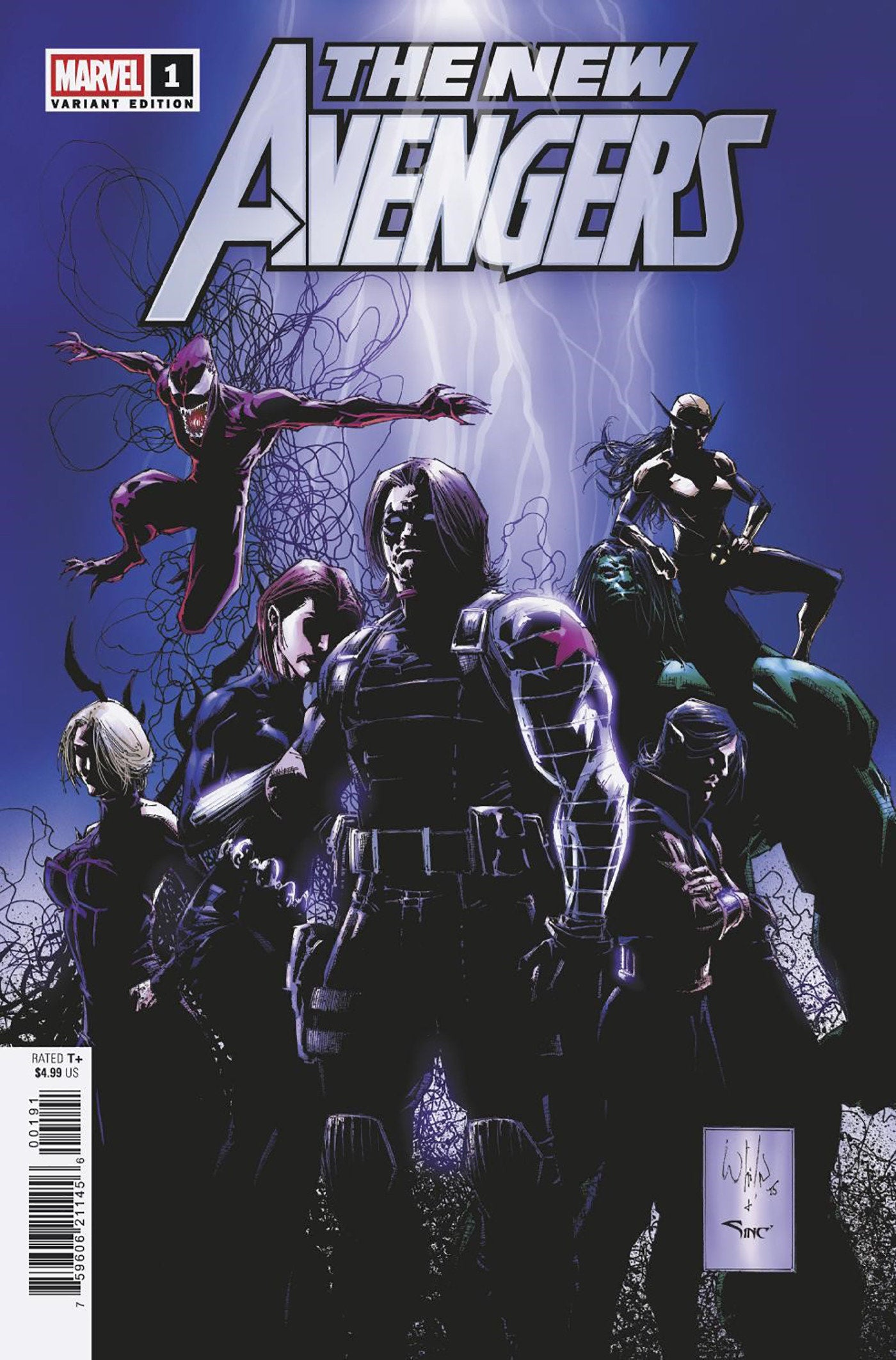 New Avengers #1 Whilce Portacio Spoiler Homage Variant | L.A. Mood Comics and Games