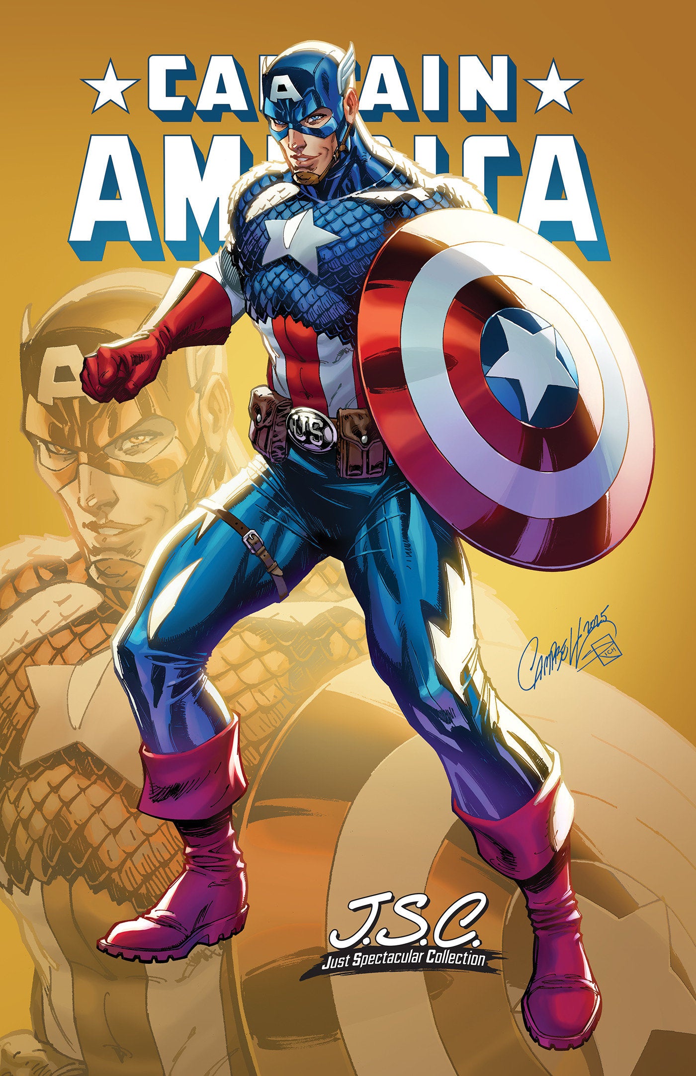Captain America #2 J. Scott Campbell Just Spectacular Collection Variant | L.A. Mood Comics and Games
