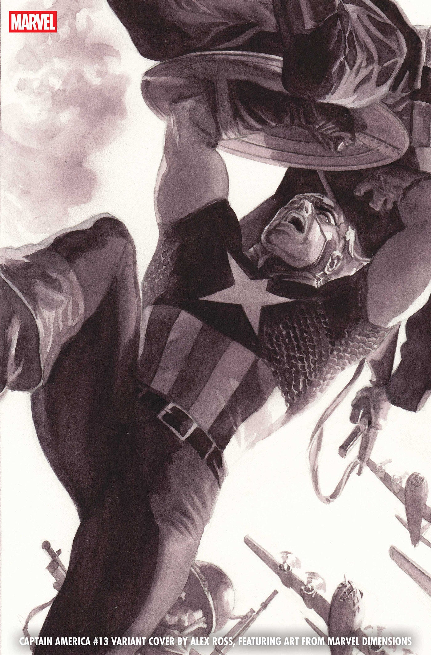 Captain America #13 Alex Ross Marvel Dimensions Variant [Arm] | L.A. Mood Comics and Games