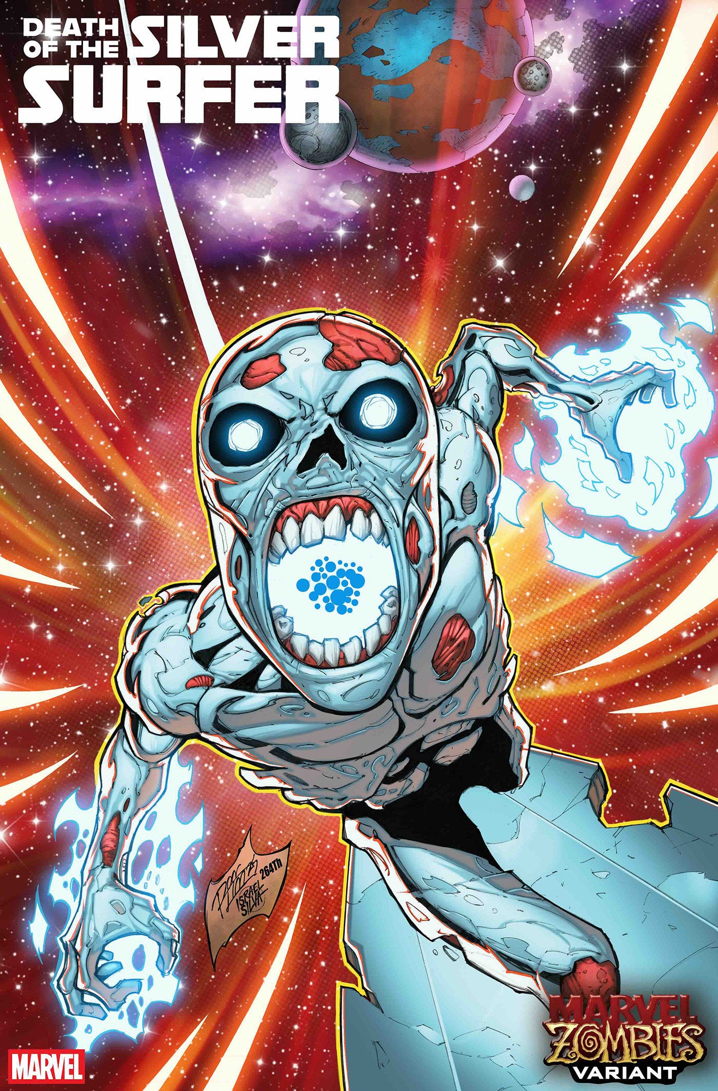 Death Of The Silver Surfer #5 Ron Lim Marvel Zombies Variant | L.A. Mood Comics and Games
