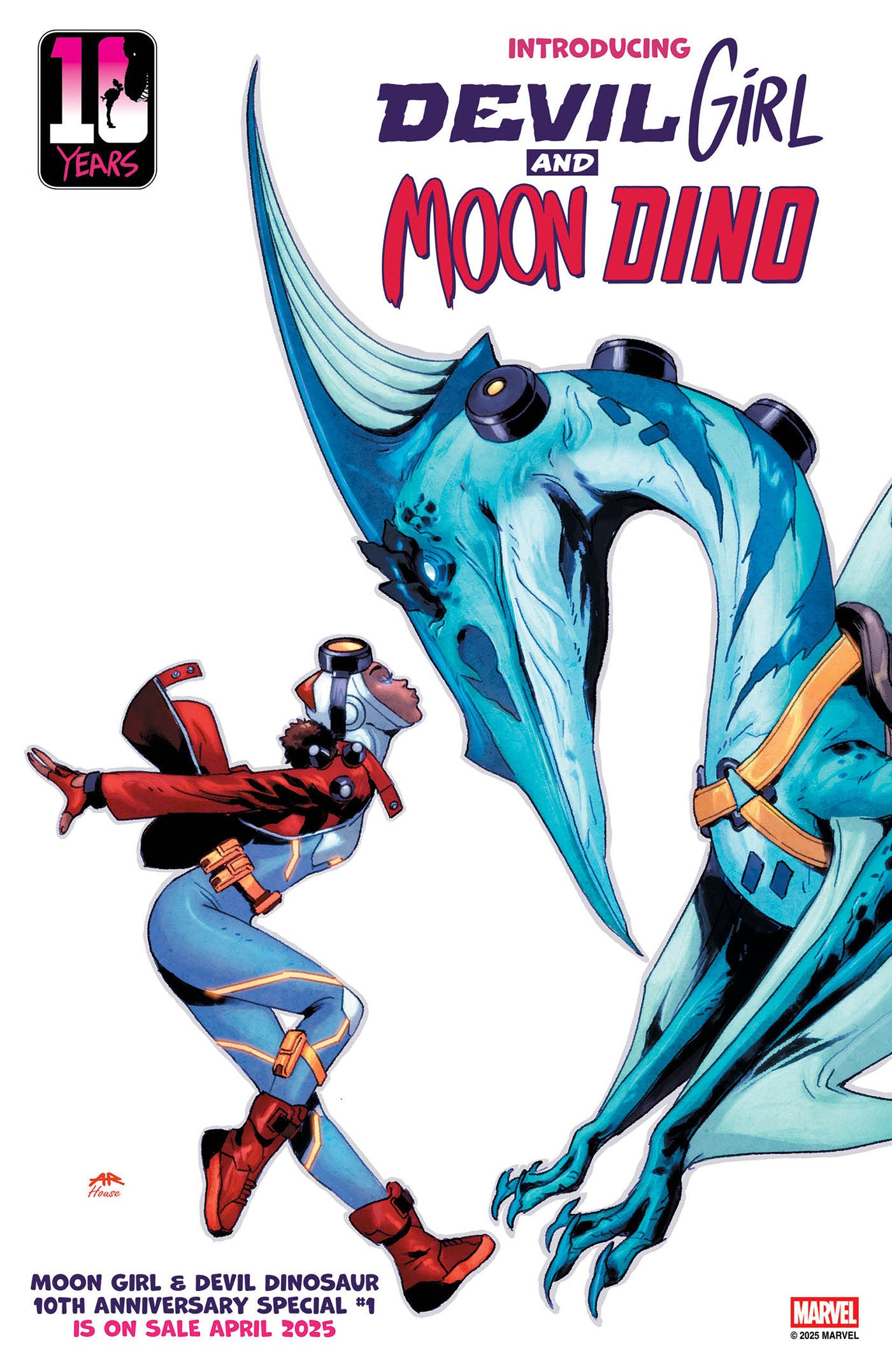 Moon Girl & Devil Dinosaur 10th Anniversary Special #1 Anand Ramcheron Variant | L.A. Mood Comics and Games