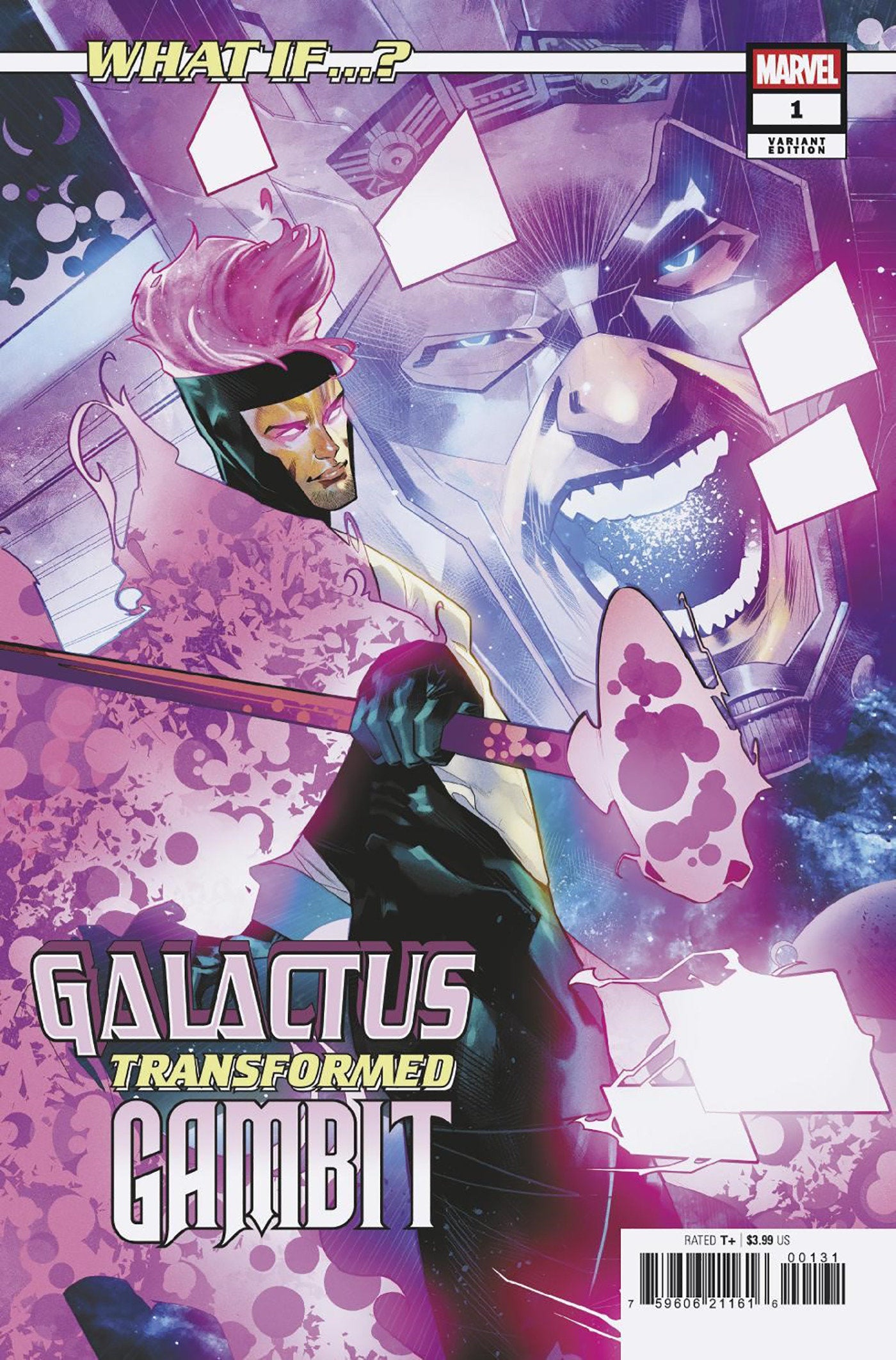 What If...? Galactus: Galactus Transformed Gambit? #1 Edwin Galmon Variant | L.A. Mood Comics and Games