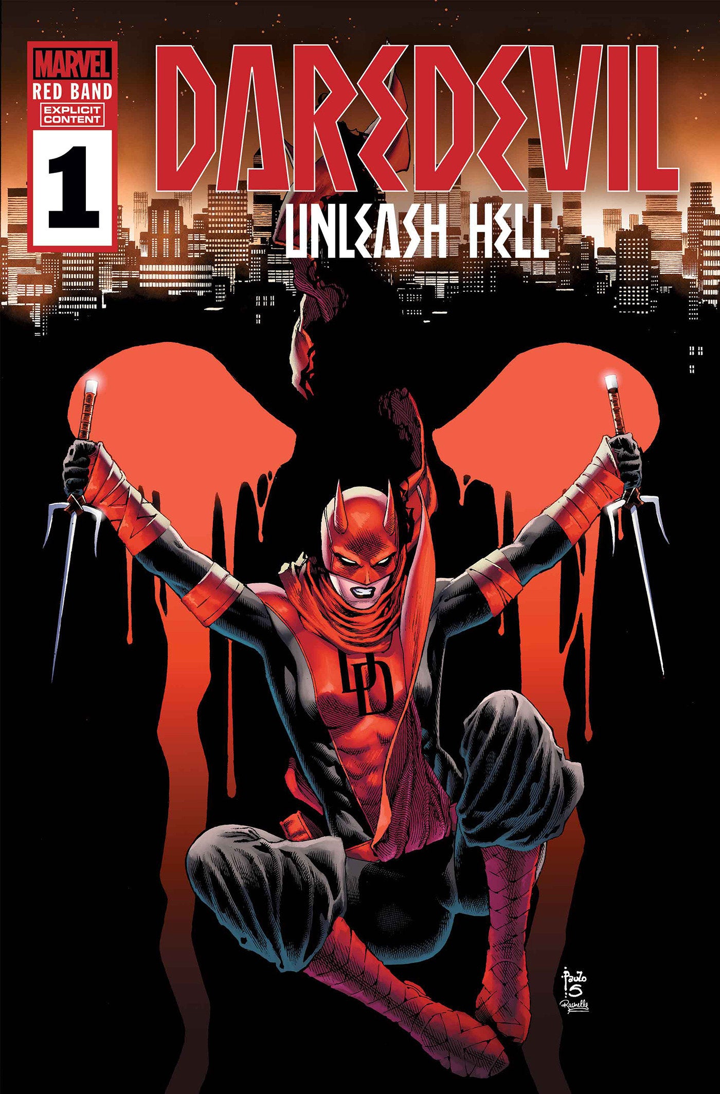 Daredevil: Unleash Hell - Red Band #1 [Polybagged] | L.A. Mood Comics and Games