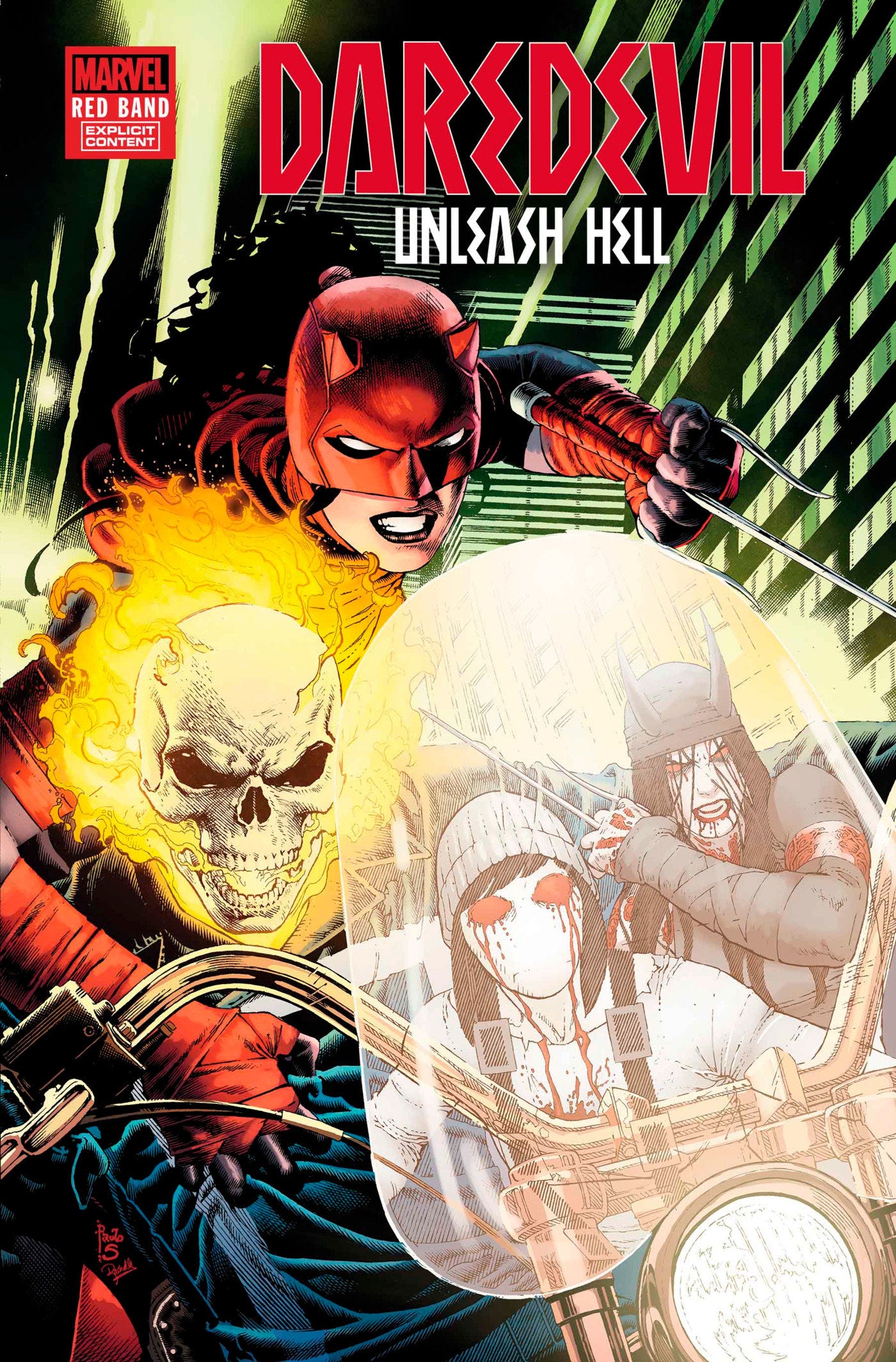 Daredevil: Unleash Hell - Red Band #4 [Polybagged] | L.A. Mood Comics and Games