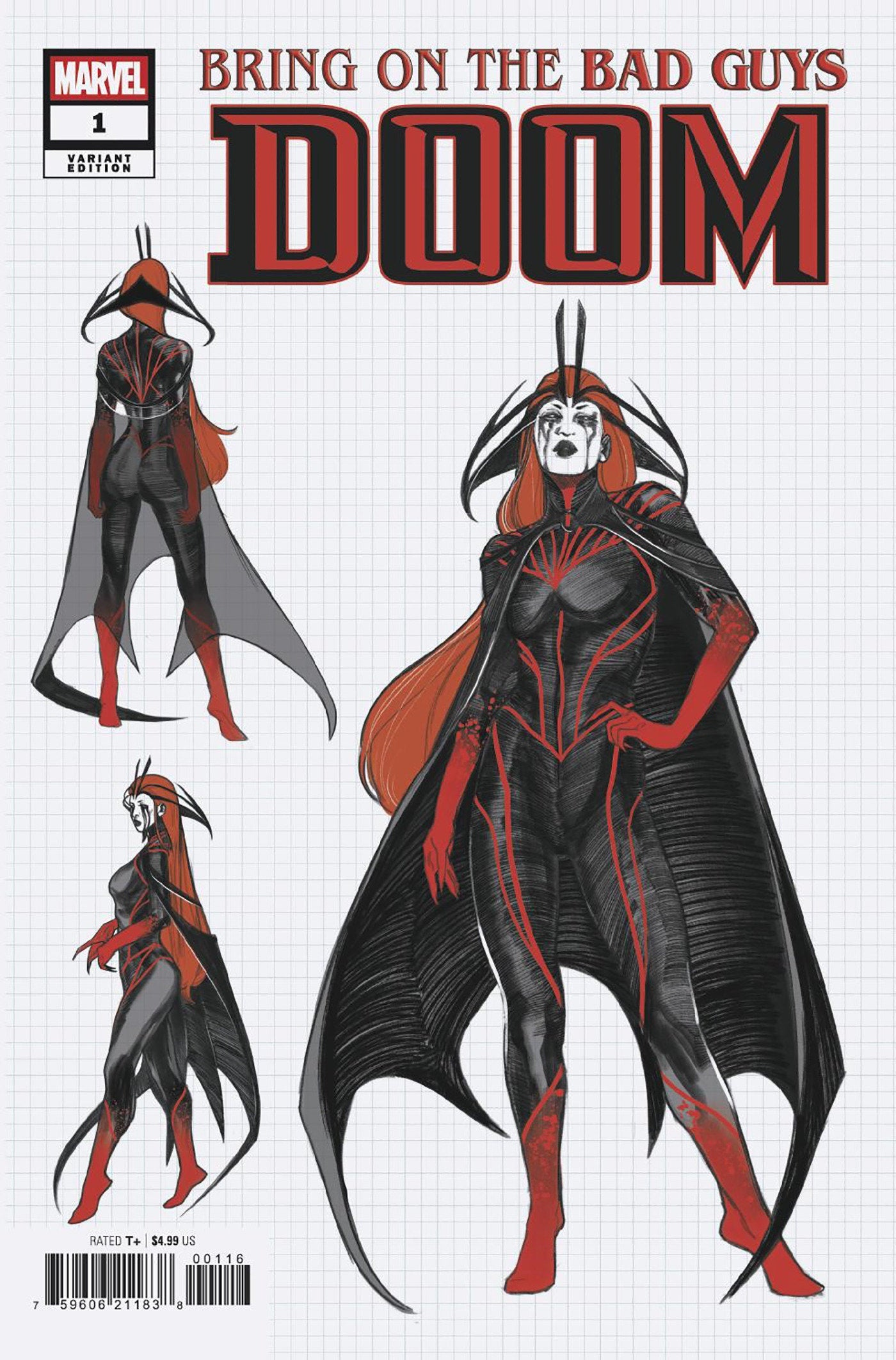 Bring On The Bad Guys: Doom #1 Alessandro Cappuccio Design Variant | L.A. Mood Comics and Games
