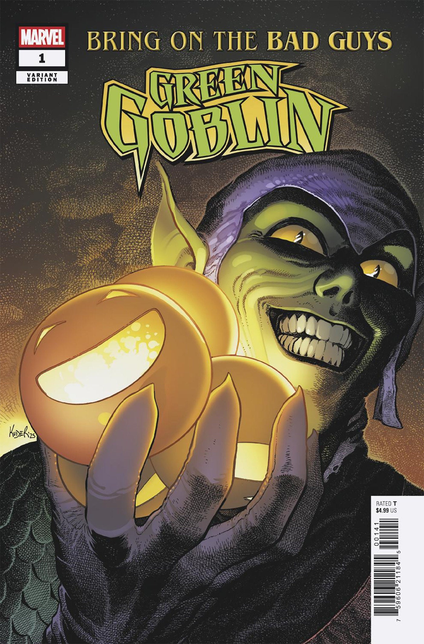 Bring On The Bad Guys: Green Goblin #1 Aaron Kuder Variant | L.A. Mood Comics and Games