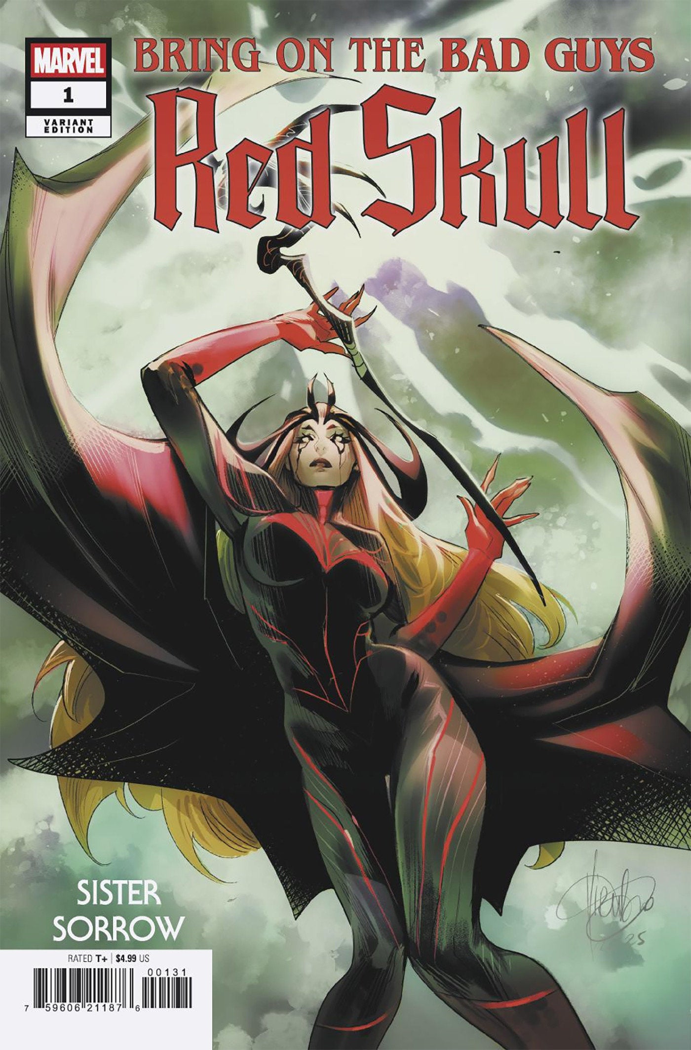 Bring On The Bad Guys: Red Skull #1 Mirka Andolfo Sister Sorrow Variant | L.A. Mood Comics and Games