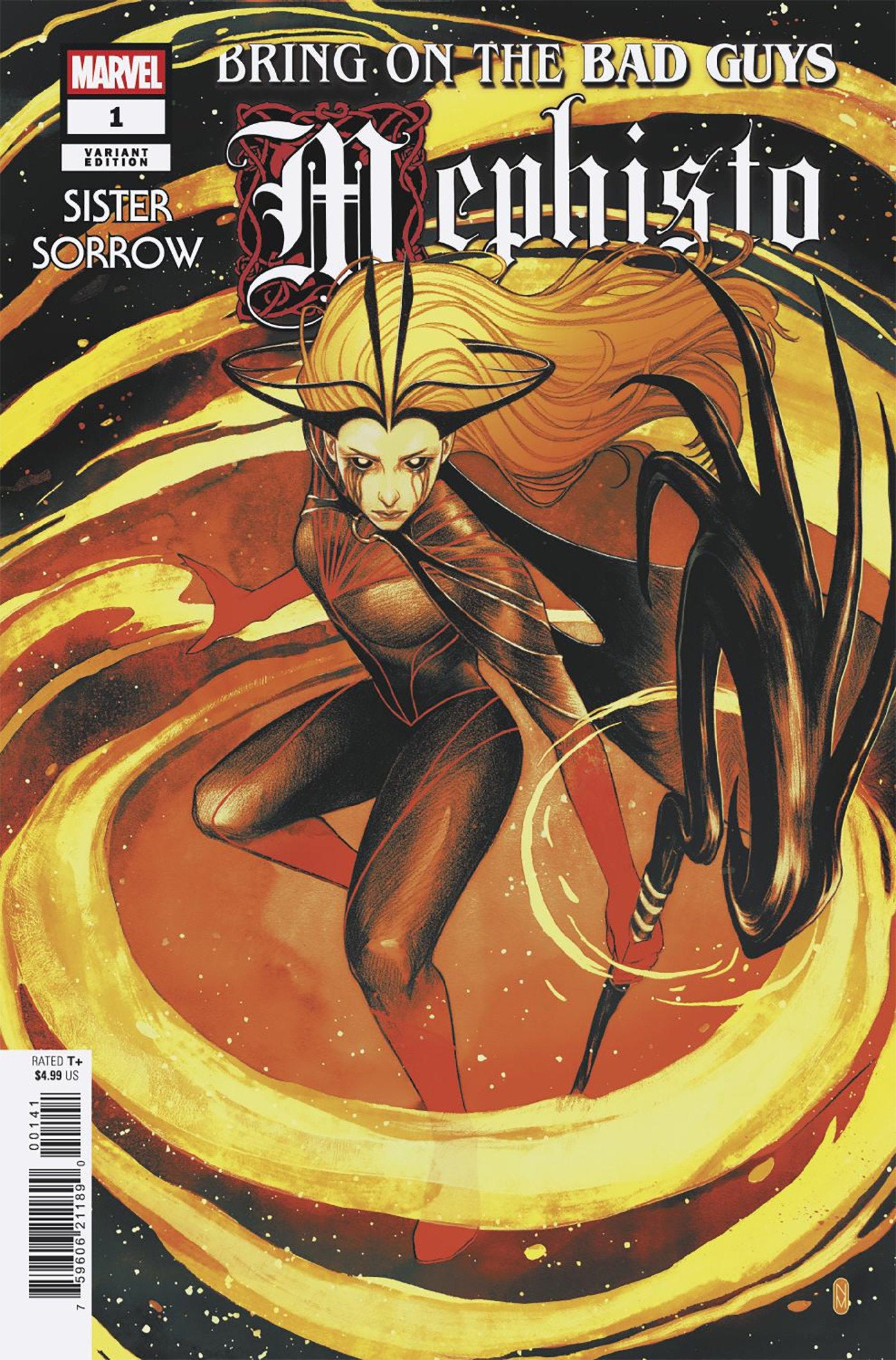 Bring On The Bad Guys: Mephisto #1 Nimit Malavia Sister Sorrow Variant | L.A. Mood Comics and Games