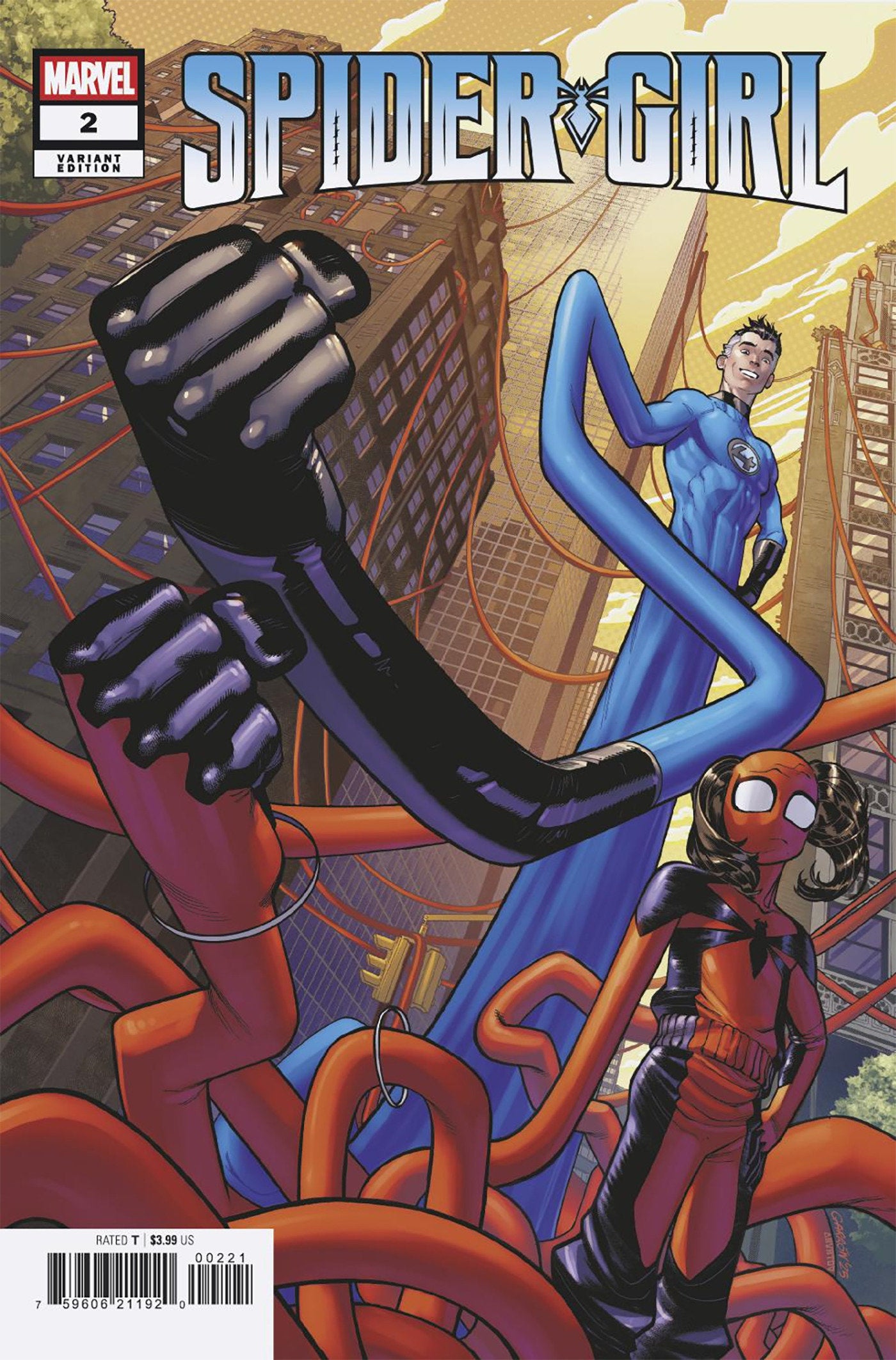 Spider-Girl #2 Javier Garron Spider-Girl Funhouse Mirror Variant | L.A. Mood Comics and Games