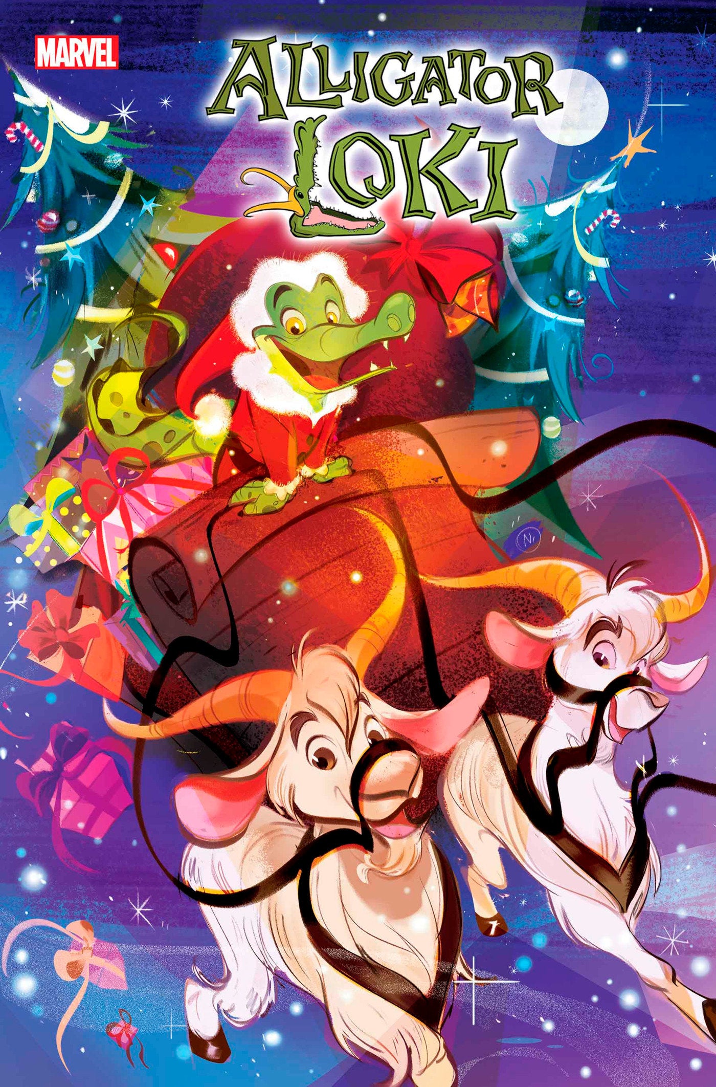 Alligator Loki Holiday Special #1 Nicoletta Baldari Variant | L.A. Mood Comics and Games