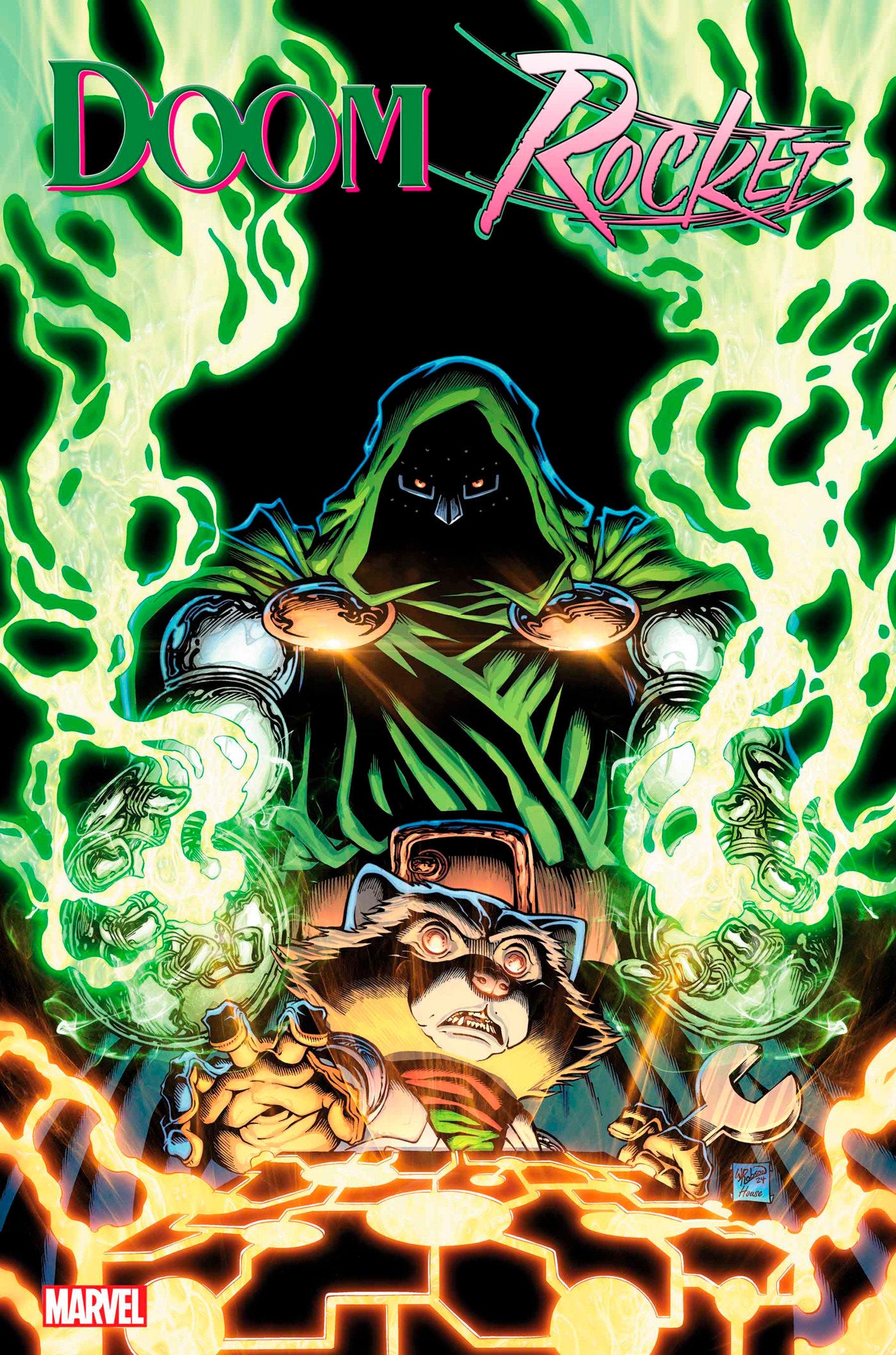 Doctor Doom & Rocket Raccoon #1 Will Robson Variant | L.A. Mood Comics and Games