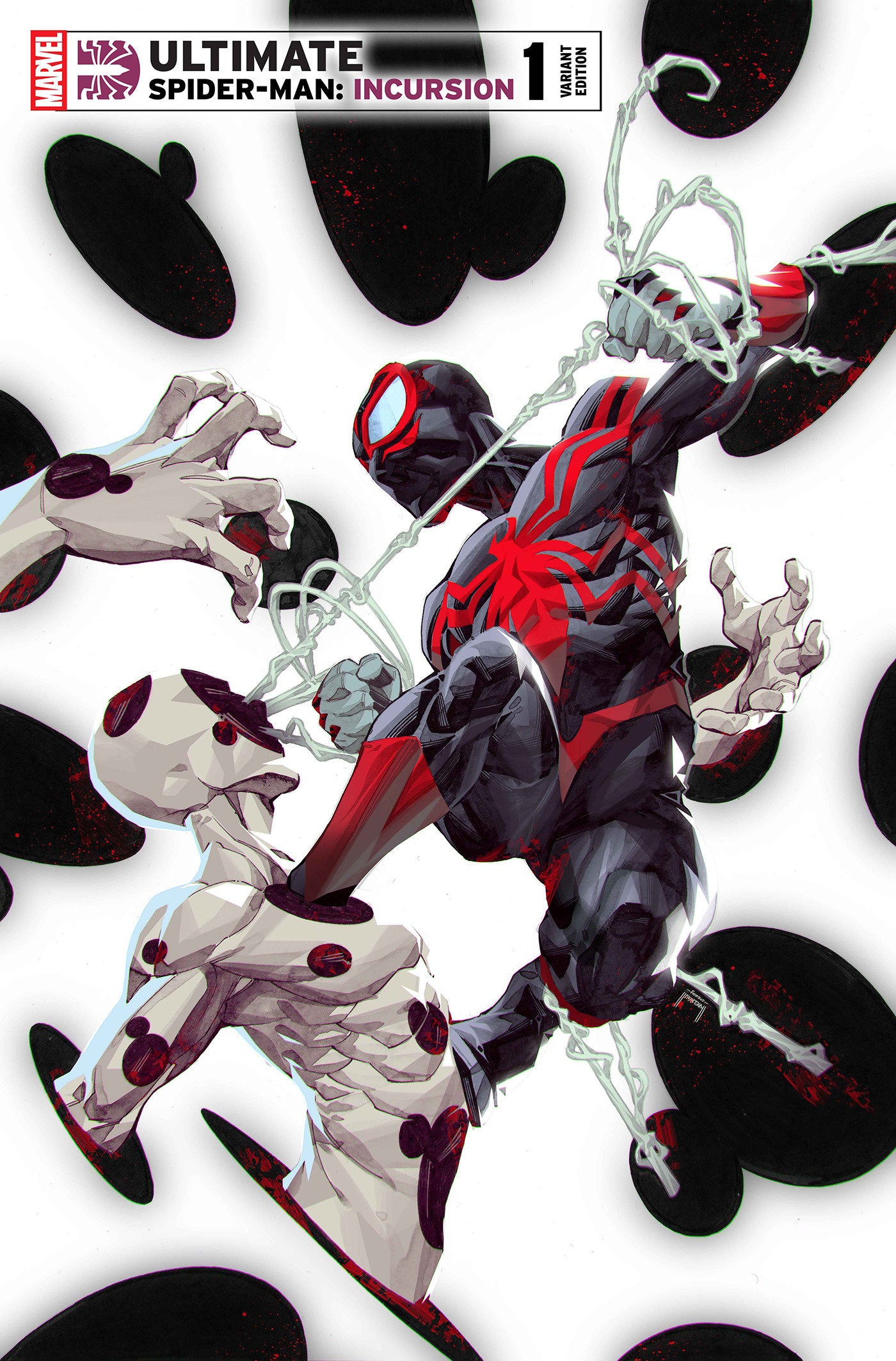 Ultimate Spider-Man: Incursion #1 Kael Ngu Foil Variant | L.A. Mood Comics and Games