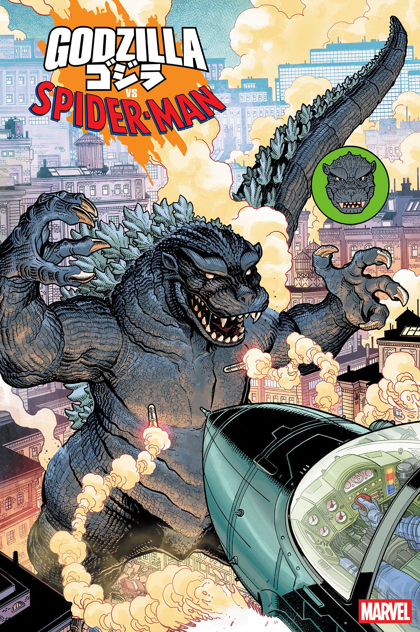 Godzilla vs. Spider-Man #1 Nick Bradshaw Monster Homage Variant | L.A. Mood Comics and Games