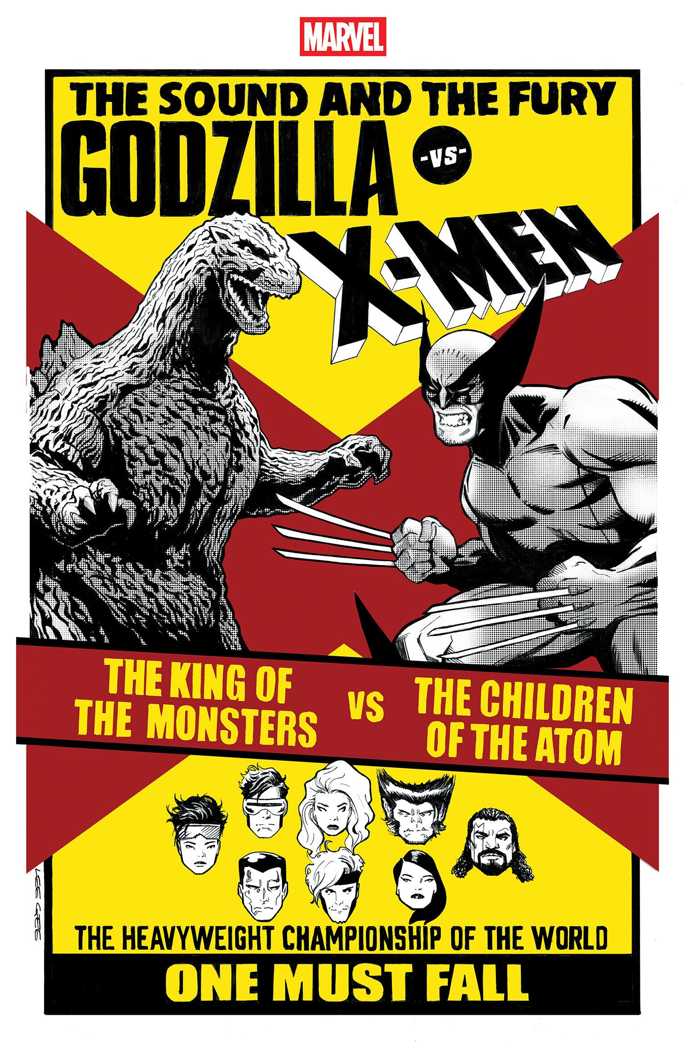 Godzilla vs. X-Men #1 Lee Garbett Versus Variant | L.A. Mood Comics and Games