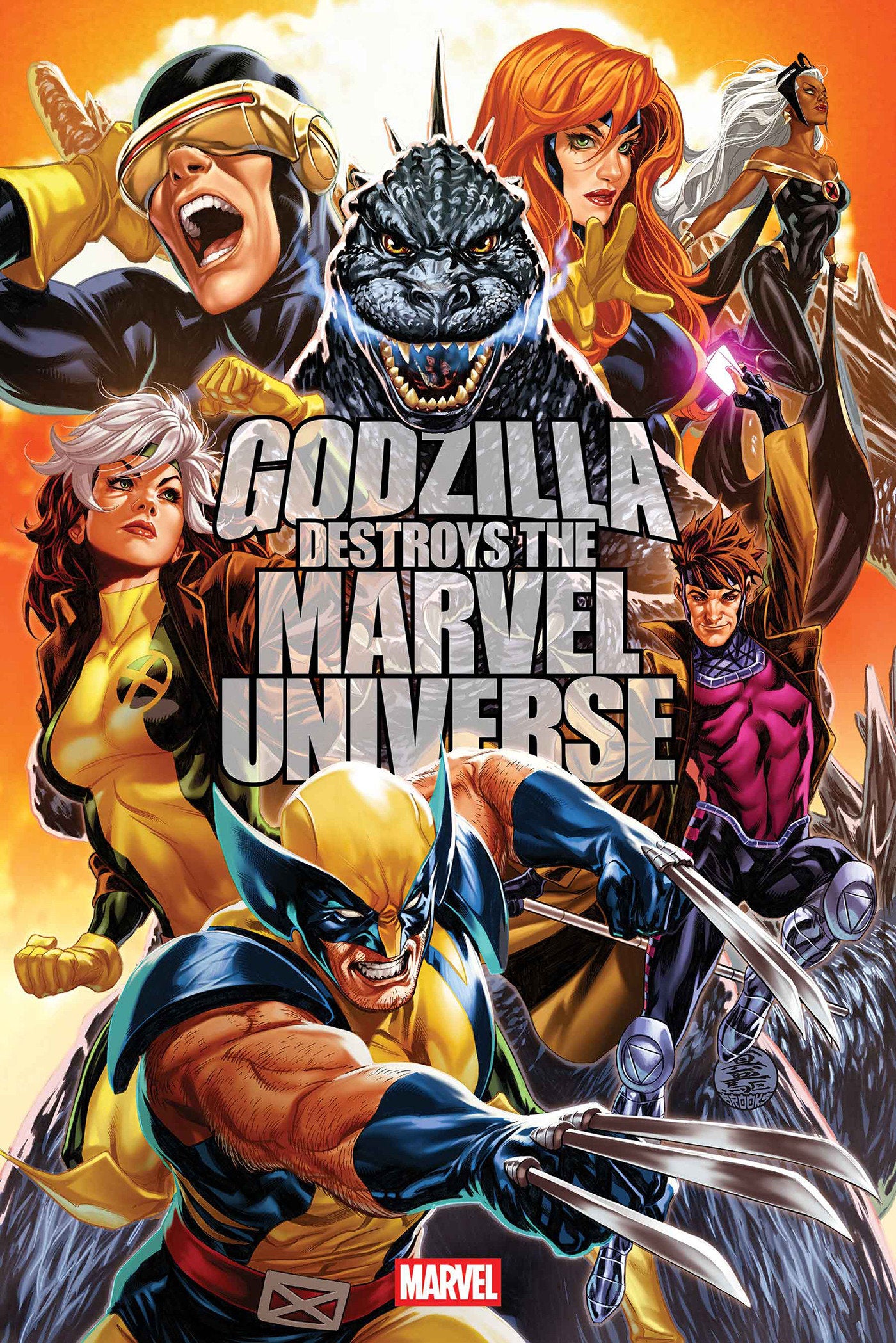 Godzilla Destroys The Marvel Universe #3 | L.A. Mood Comics and Games